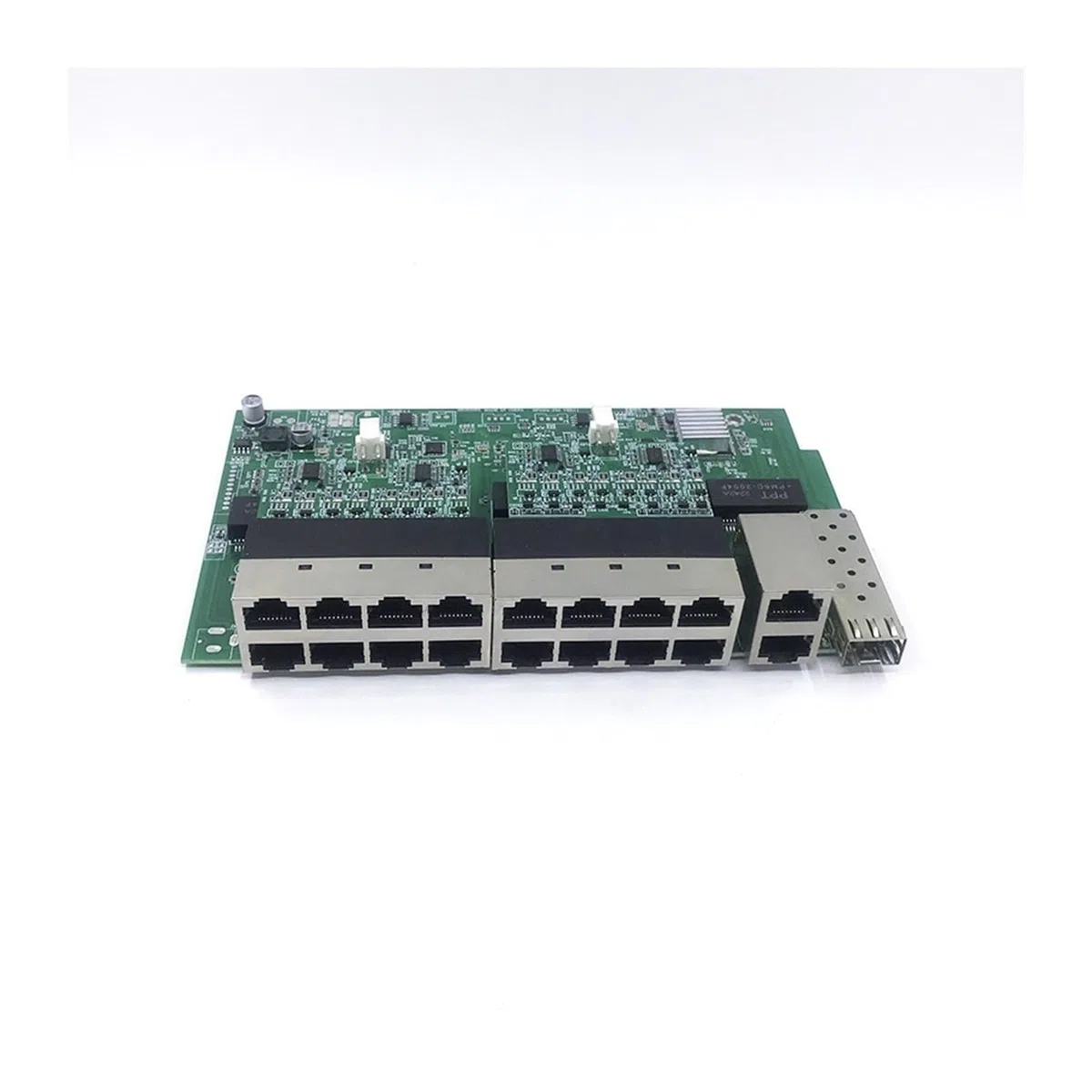 Commutateur 16 ports 10/100/1000 M PoE 48 V (250 W-300 W) 802.3AT/AF avec 2 ports NVR UPLINK de 1000 m avec 1 SFP 1000 M