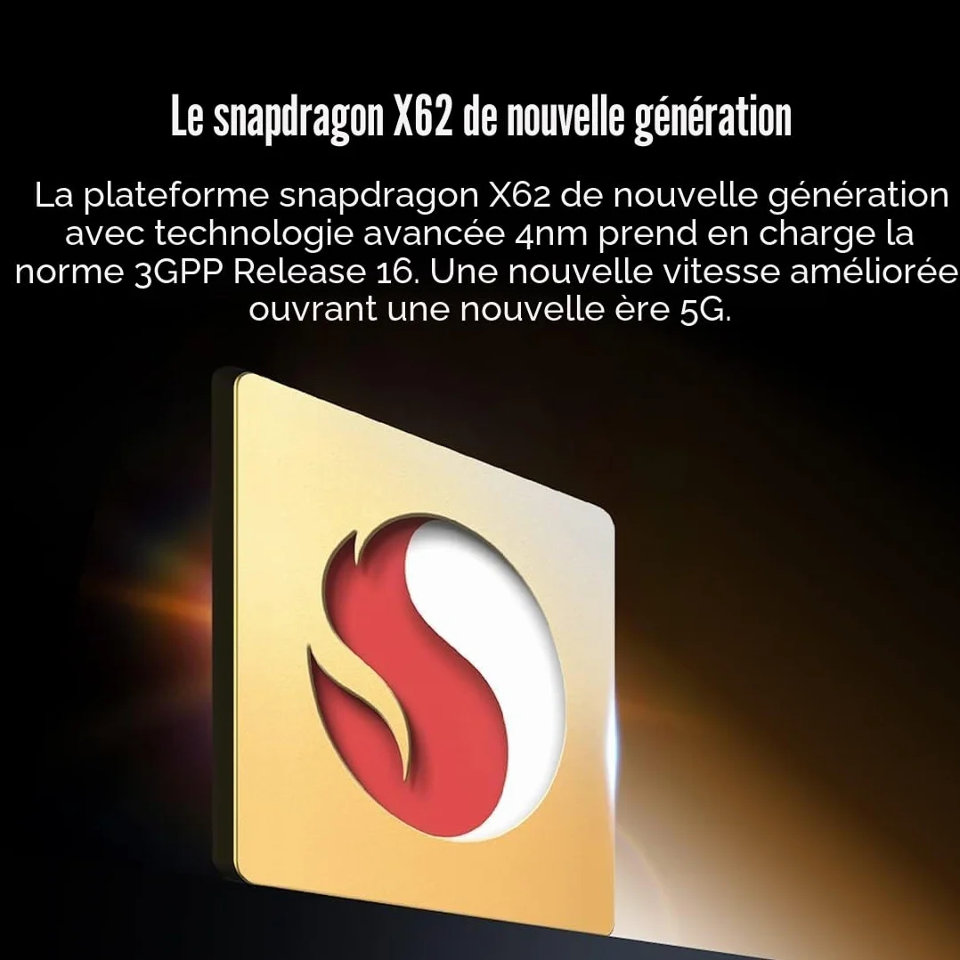 ZTE MU5120 Hotspot WiFi Portable 5G 10000 mAh Charge inversée 18 W NFC écran Tactile 2,4" 32 appareils SIM déverrouillée