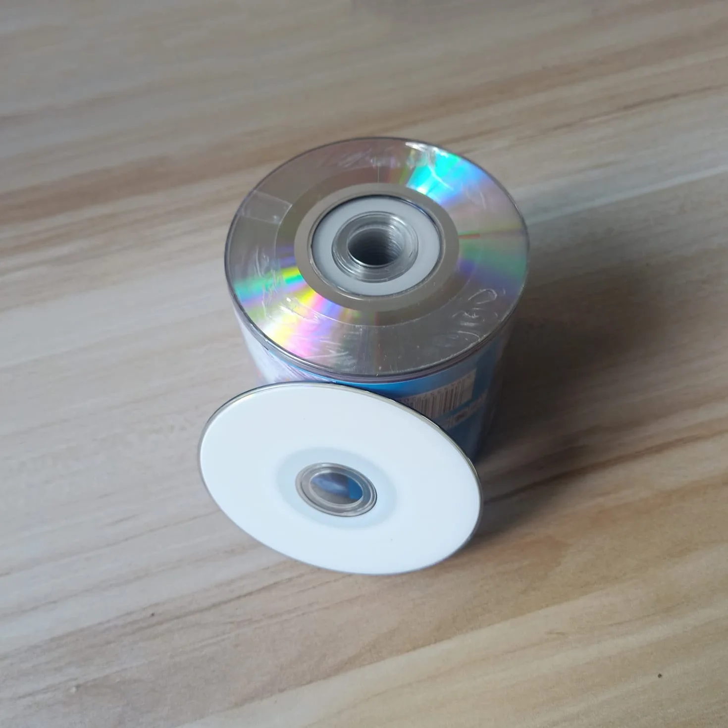 Lot de 50 Mini disques DVD-R vierges imprimables 8 cm 1,4 Go/30 Min 1-8X