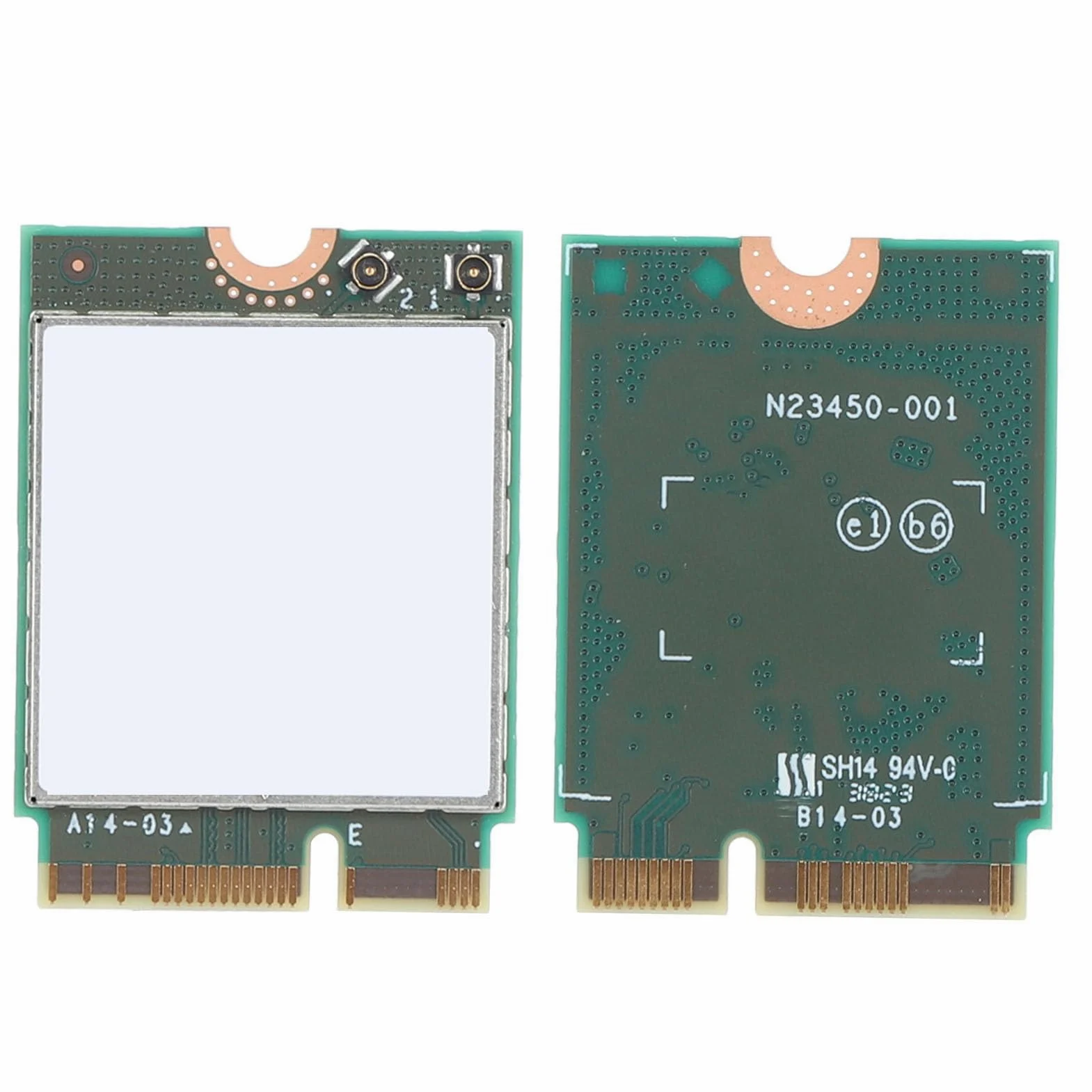 Carte Réseau sans Fil, pour WiFi 7 BE200 Bluetooth 5.4 5800 Mbps, Adaptateur Réseau Tri-Bande 2,4 GHz 5,8 GHz 6 GHz, Interface M.2 NGFF, pour Ordinateur Portable 10