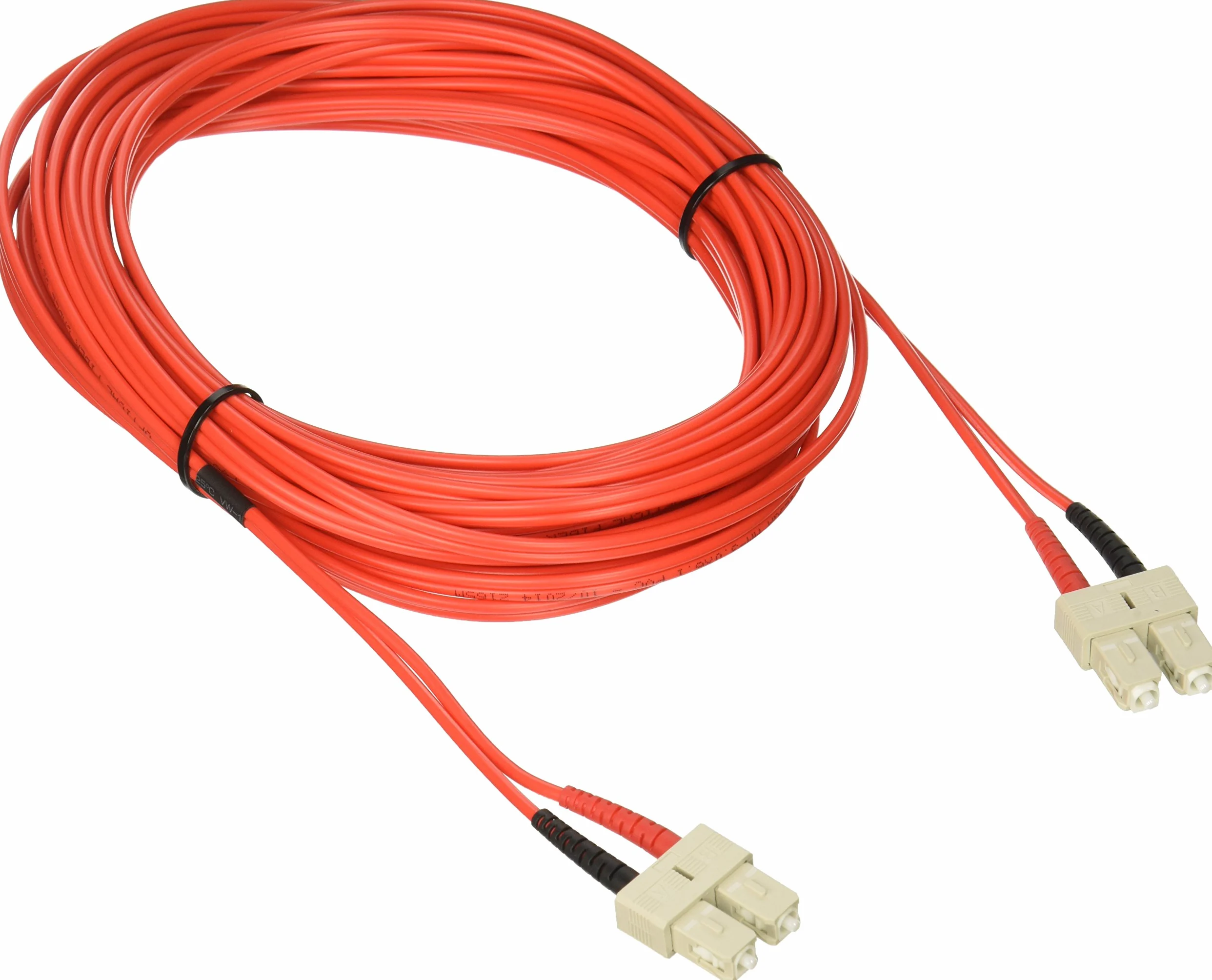 C2G 10m SC/SC Duplex 62.5/125 Multimode Fiber Patch Cable - Red 10m SC SC Rouge câble de Fibre Optique - Câbles de Fibre Optique (10 m, SC, SC, Rouge)
