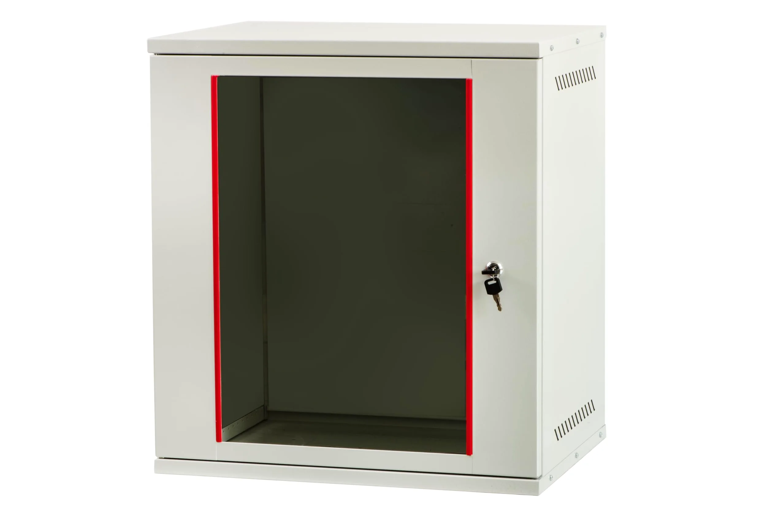 Armoire Rack 19" Mur 12U 19" (L) 542 mm (P) 400 mm Couleur Gris DISSEMBLÉ
