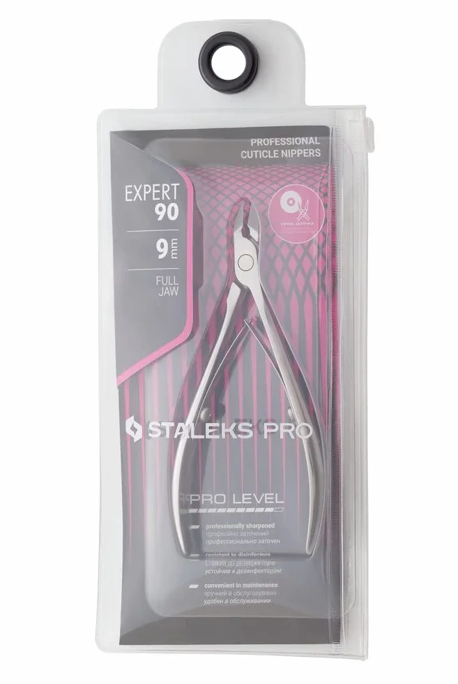 STALEKS Pro Pince à ongles Expert 90 (9 mm)