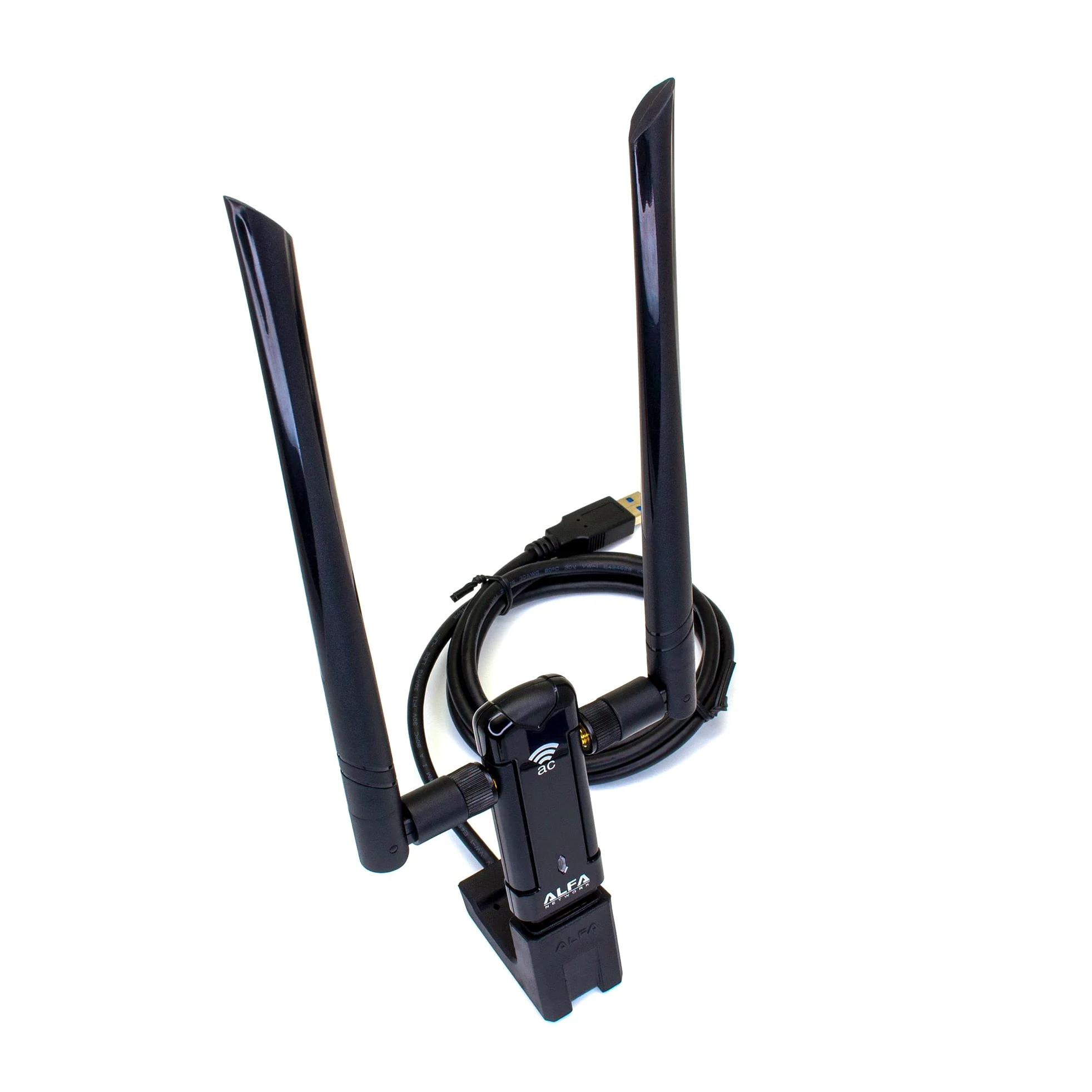 Alfa Network AWUS036AC Adaptateur USB Antenne 5 dBi Dual-Band WiFi