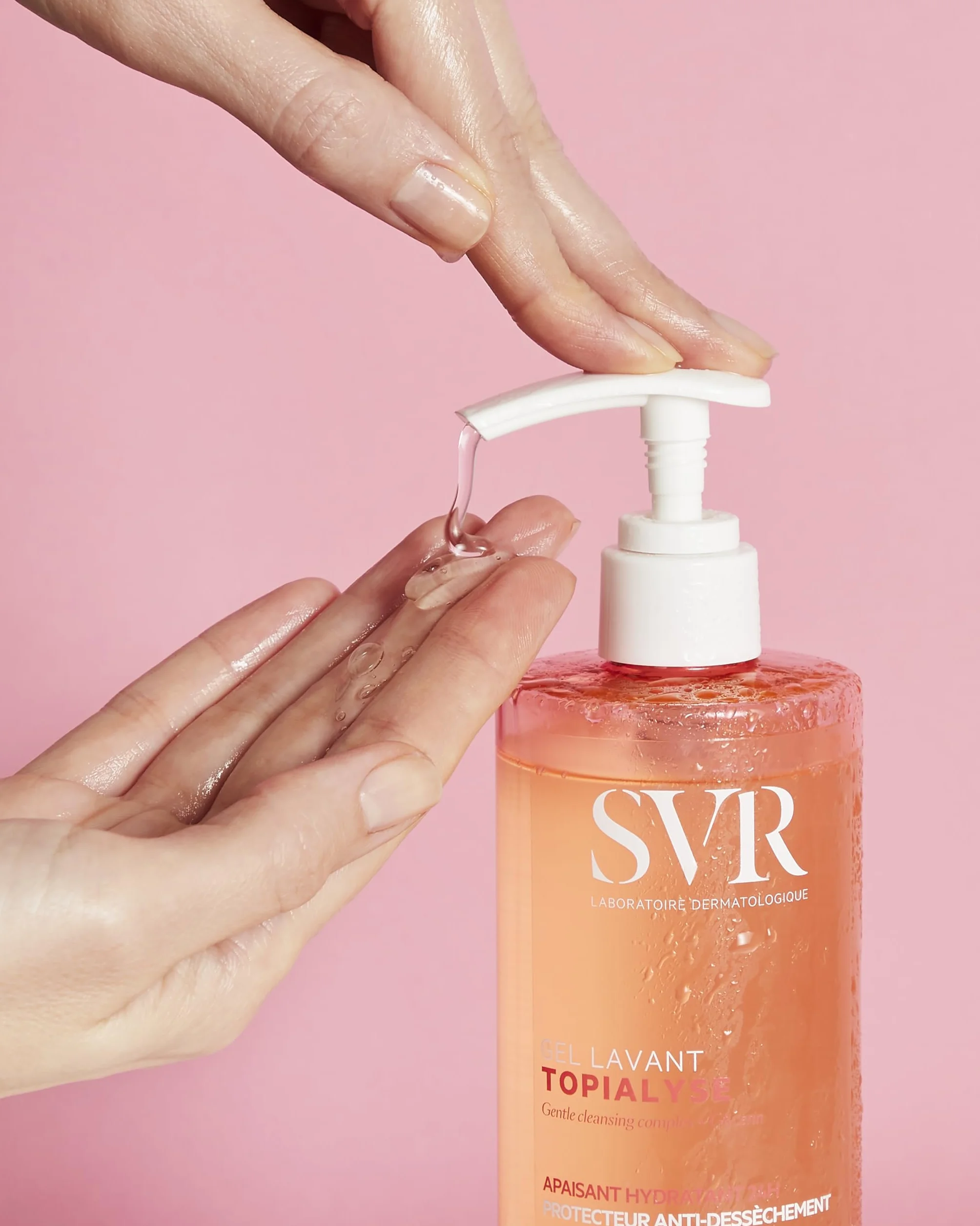 SVR Topialyse Gel Lavant Nettoyant doux protecteur anti-dessèchement peaux sèches sensibles Glycérine végétale Omégas 3-6-9 400 ml