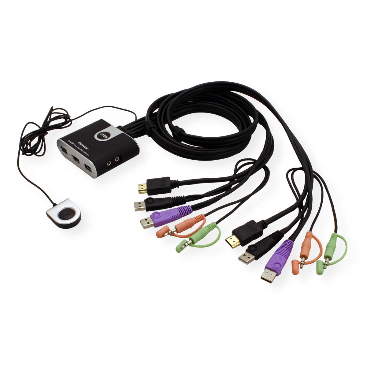 ATEN ATEN CS692 KVM in Cable 2 ports HDMI/USB+Audio