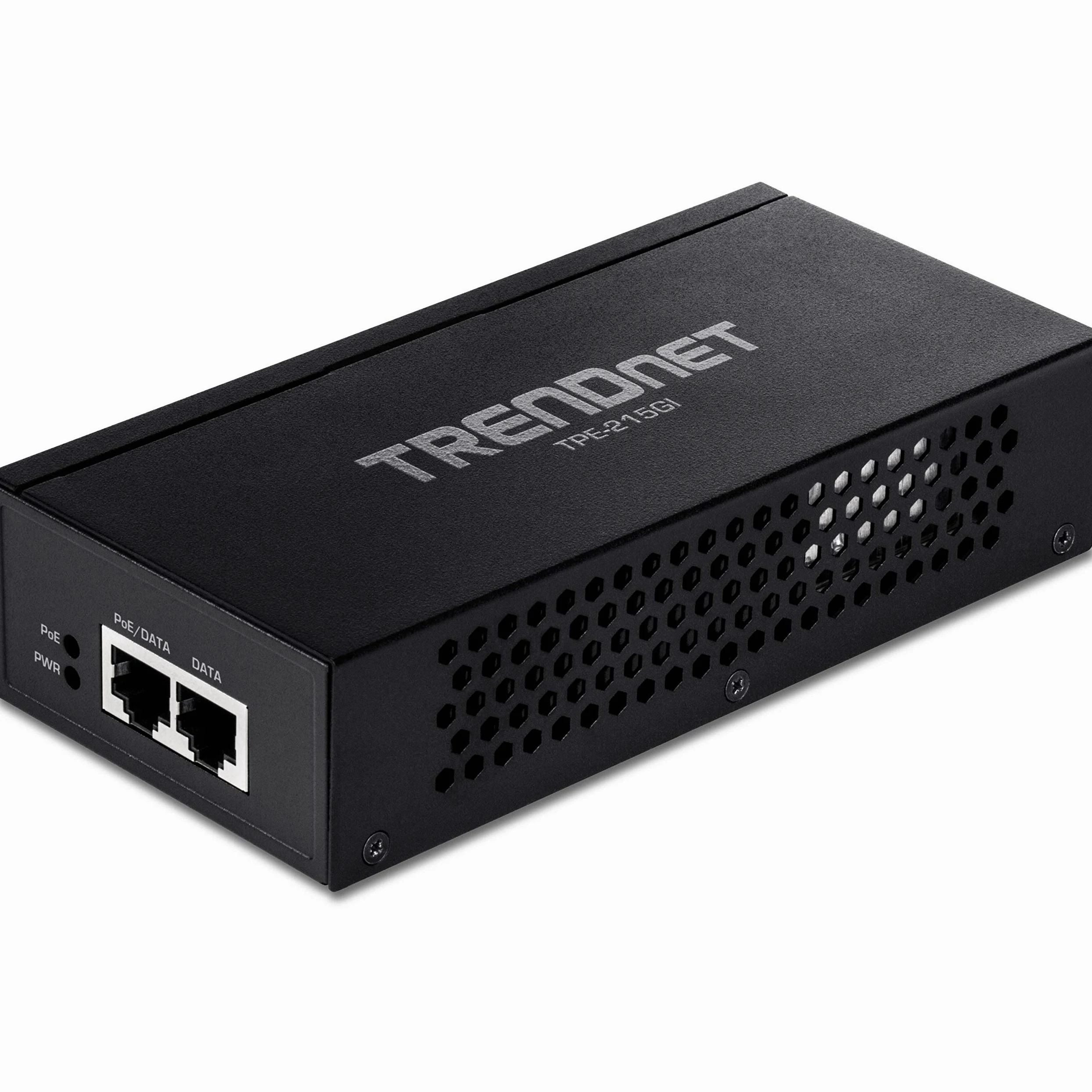 TRENDnet Injecteur PoE+ 2,5 G, TPE-215GI, PoE (15,4 W) ou PoE+ (30 W) (renouvelé)