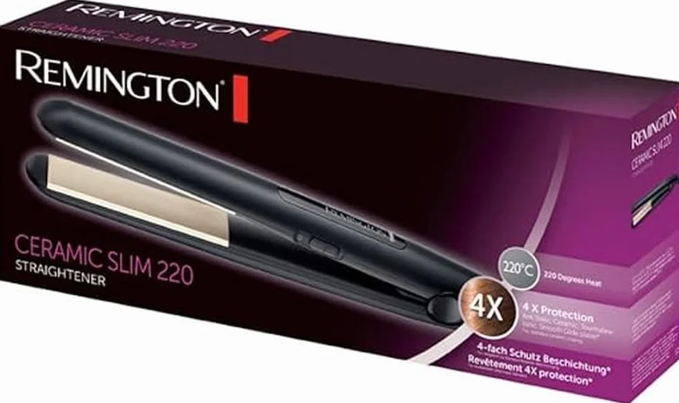 Remington S1510 Lisseur Cheveux Céramique Slim Revêtement Céramique Tourmaline Antistatique
