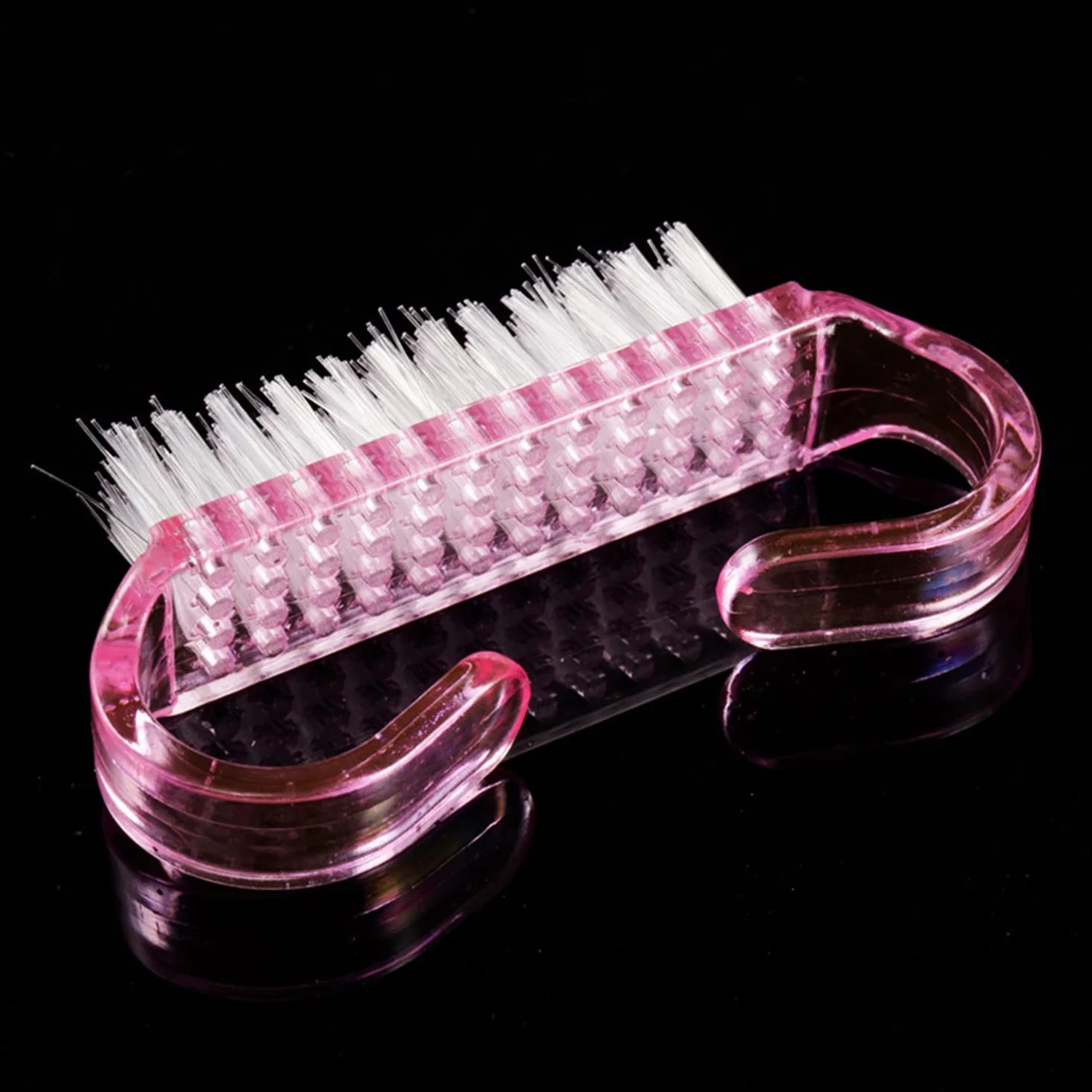 Brosse Ongles à Manche 4 Pièces Brosse de Nettoyage Plastique