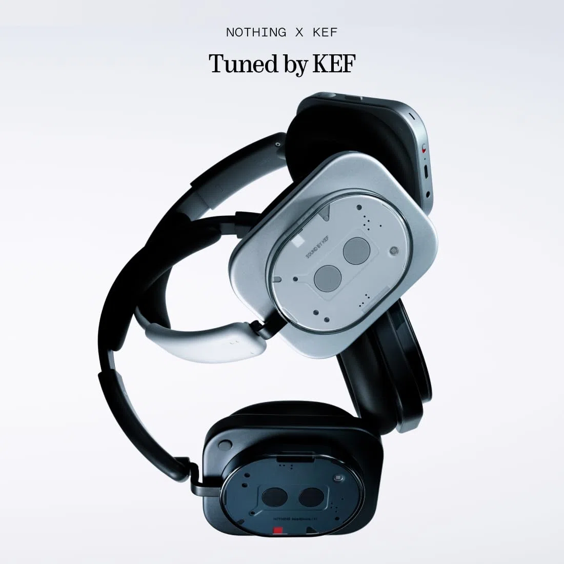 Nothing Headphone (1) Casque Circum-Aural sans Fil avec Réduction Active du Bruit, 80h Autonomie, Hi-Res, Audio Spatial, Résistant à l’Eau – Blanc