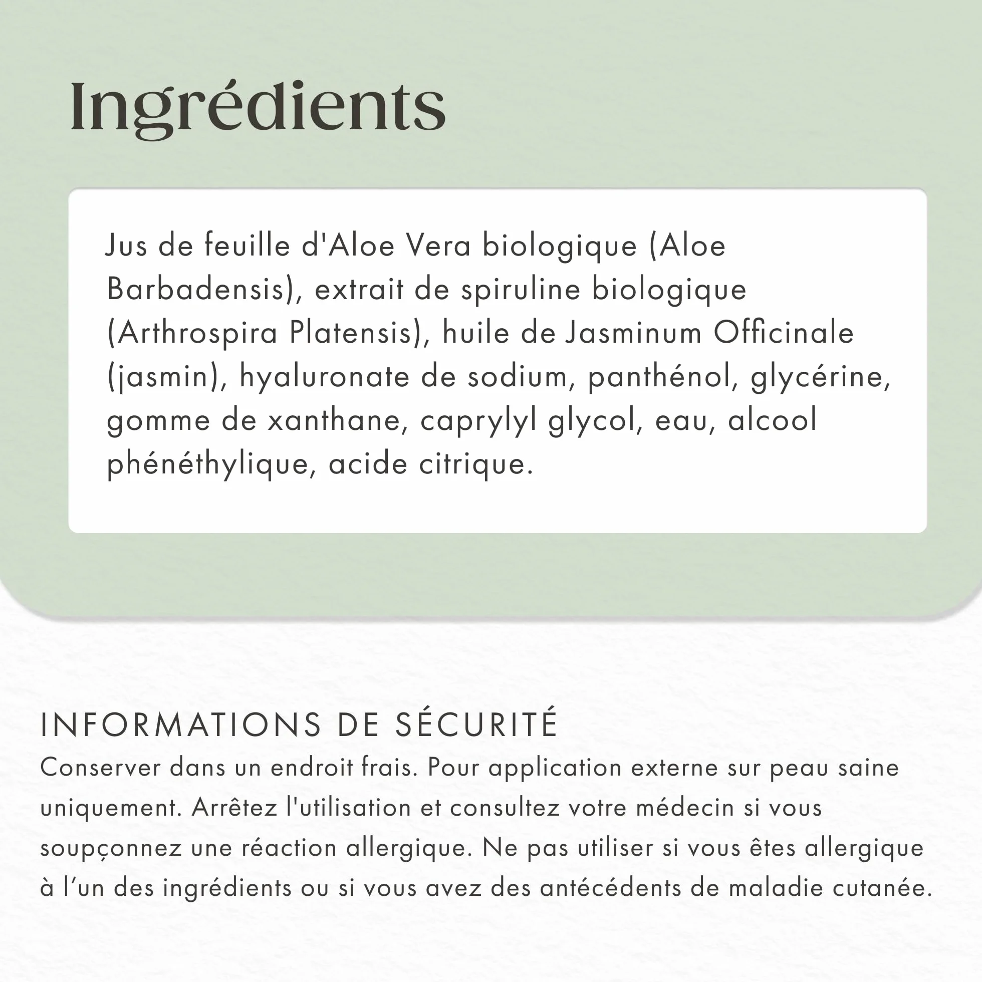 Satin Naturel Gel Aloe Vera Bio 200 ml – Gel d’Aloe Vera Concentré – Acide Hyaluronique & Panthénol – Soin Hydratant Visage, Corps & Cheveux