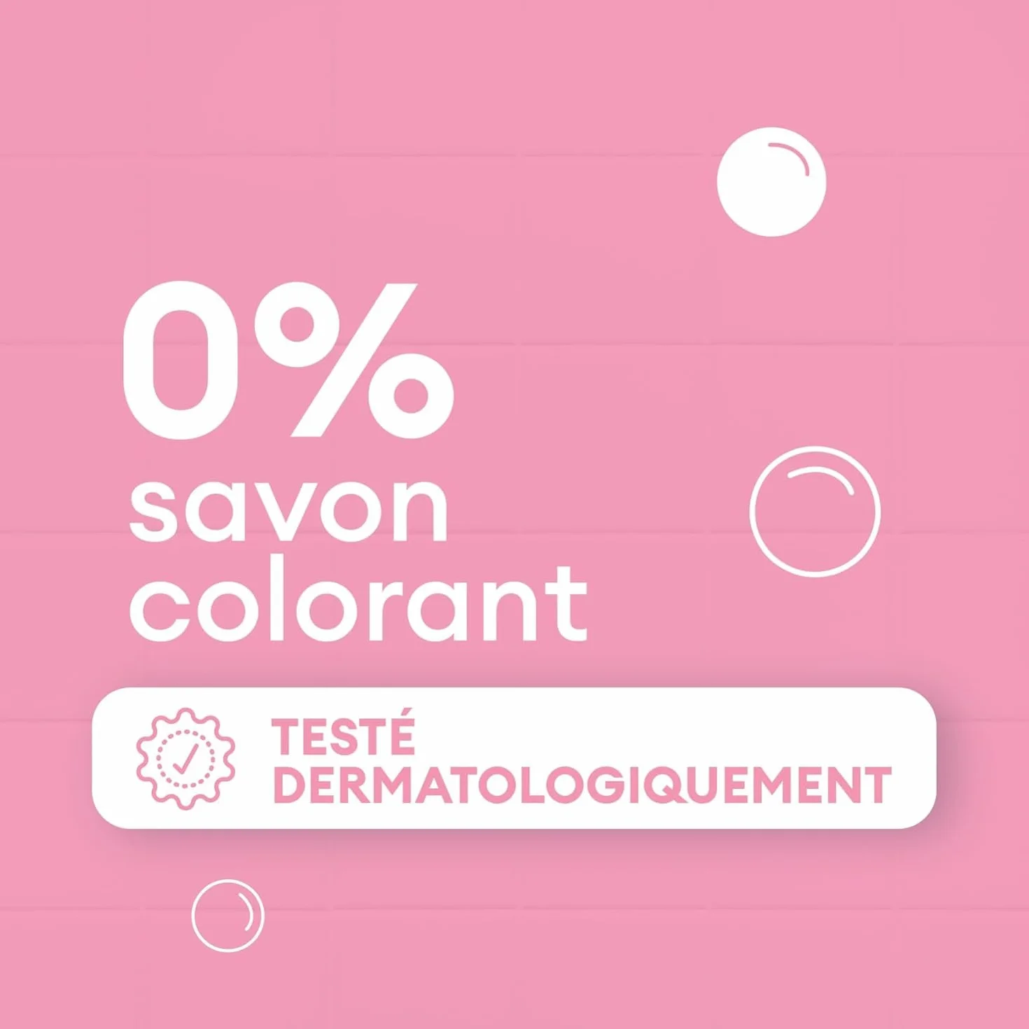 Cadum Crème Lavante Fleur de Cerisier & Huile d'Amande Douce Bio - 24h Anti-Dessèchement - pH Neutre Sans Savon - 100% Recyclé