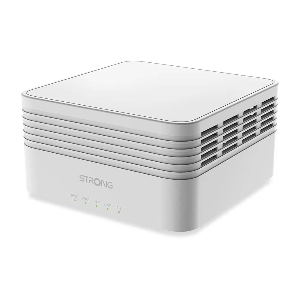 STRONG Atria Mesh AX3000 Add-On Amplificateur Wi-Fi pour couverture et vitesse, Wi-Fi 6, double bande, point d'accès et routeur, extension
