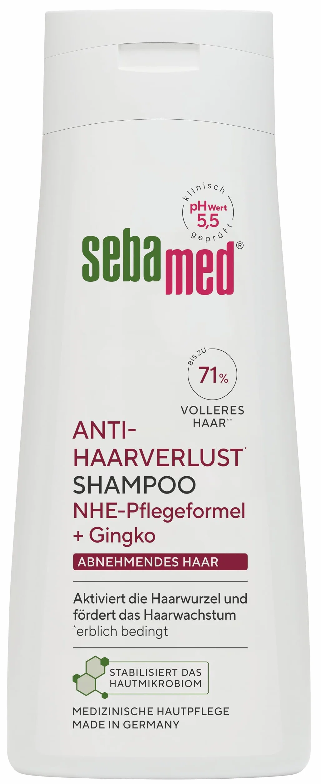 Sebamed Shampooing anti-chute de cheveux 200 ml