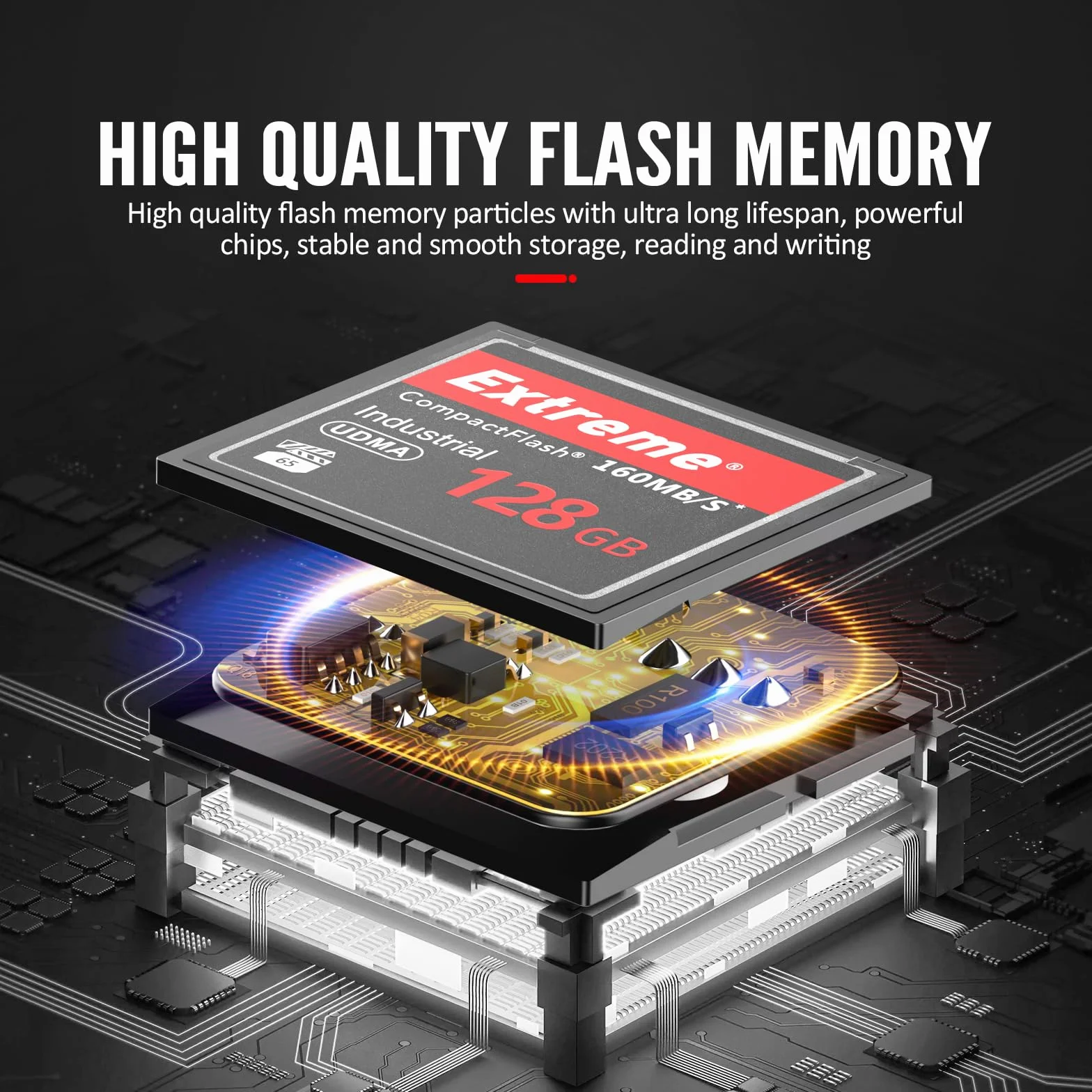 Carte Mémoire Flash Compacte 32 GB pour Appareil Photo