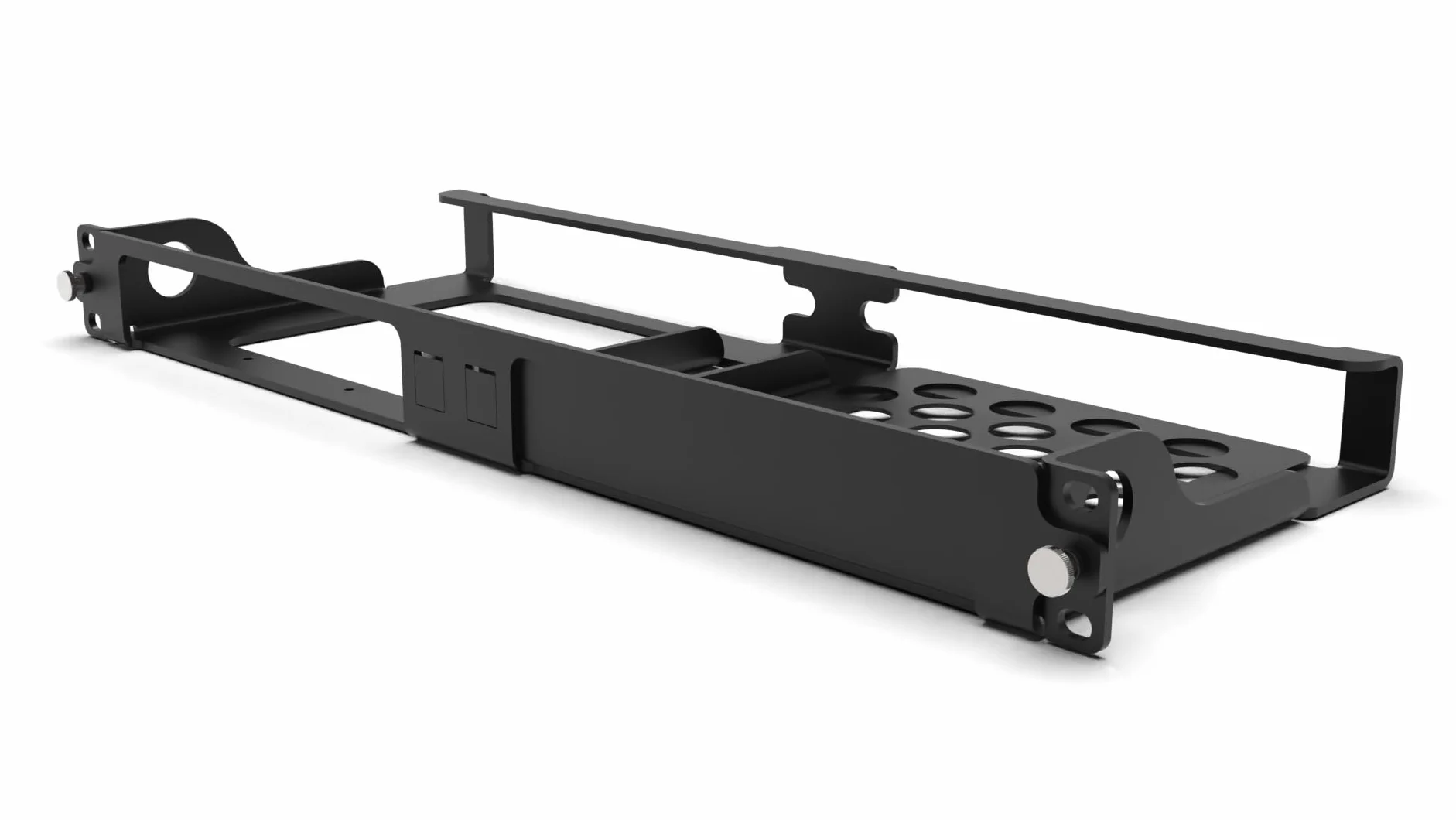 Support rack 1U 19" pour 2 HP mini