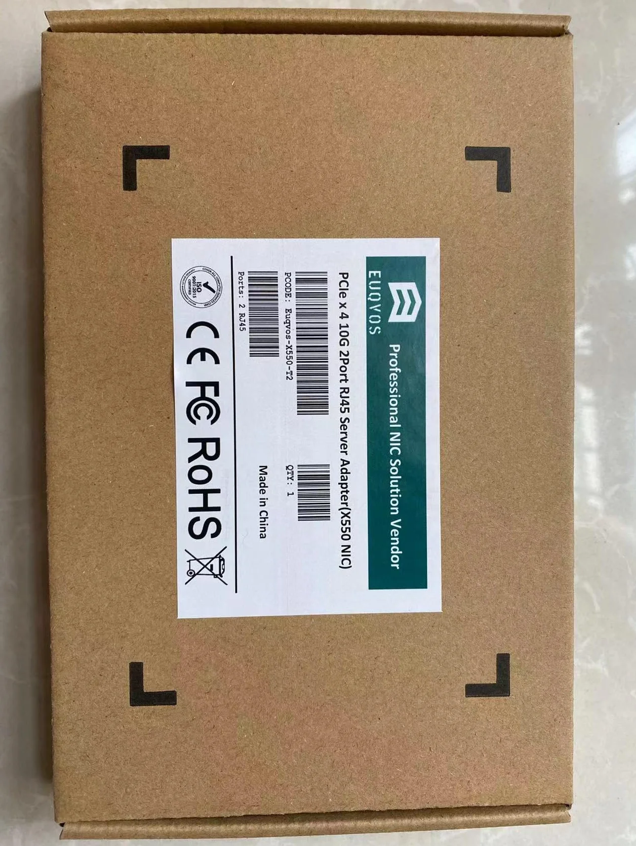 PCIe Ethernet Network Card for Intel X710-DA2 X710-BM2 Chipset PCIe 3.0 x8 10Gb Dual Port SFP+ LAN Card Support Windows Server/Windows/Linux/VMware/ESX