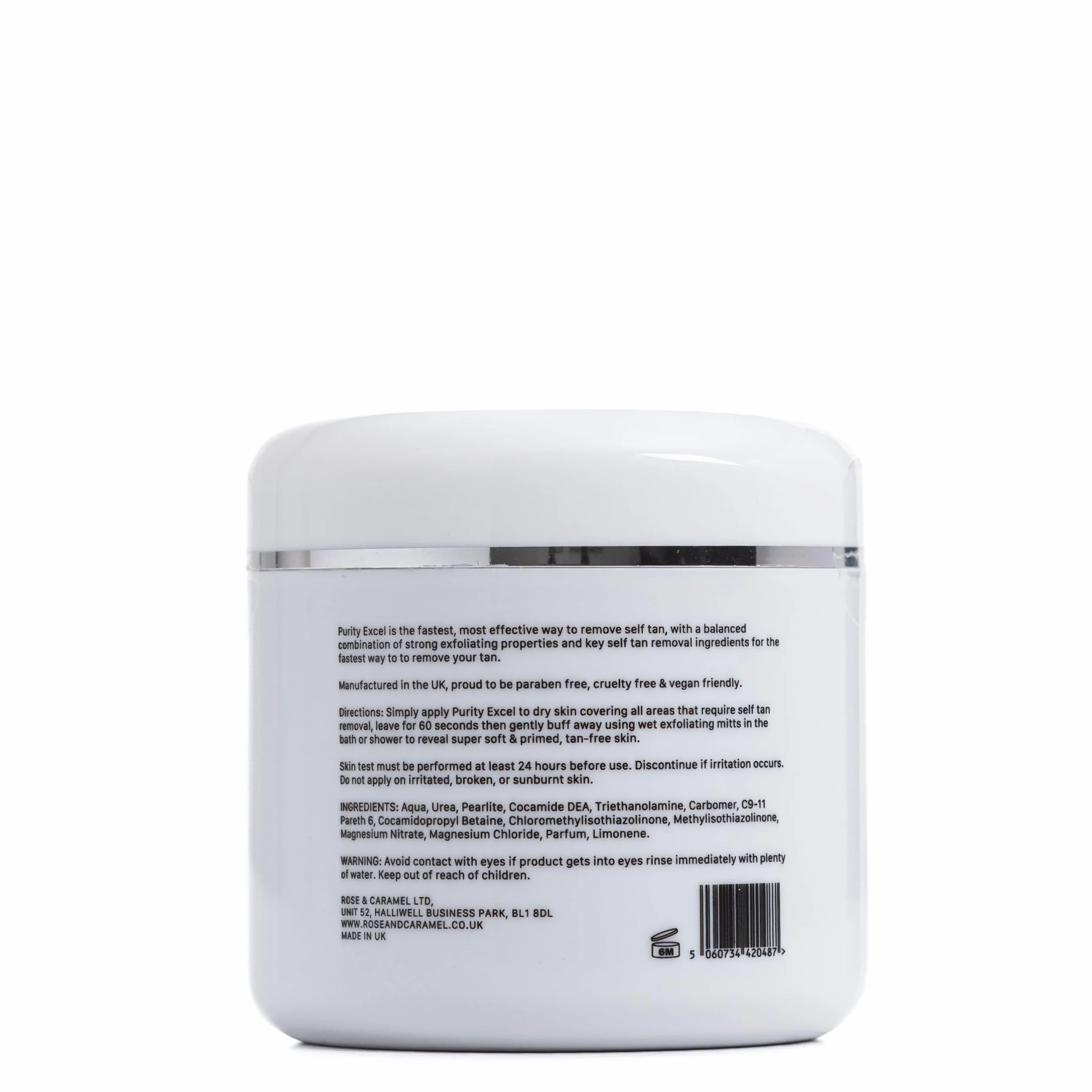 Rose & Caramel Purity Excel Dissolvant d'Autobronzant 440ml