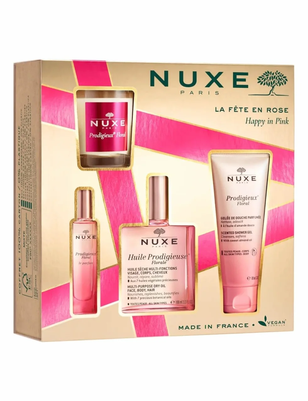 Nuxe Prodigieux Coffret La Fête en Rose