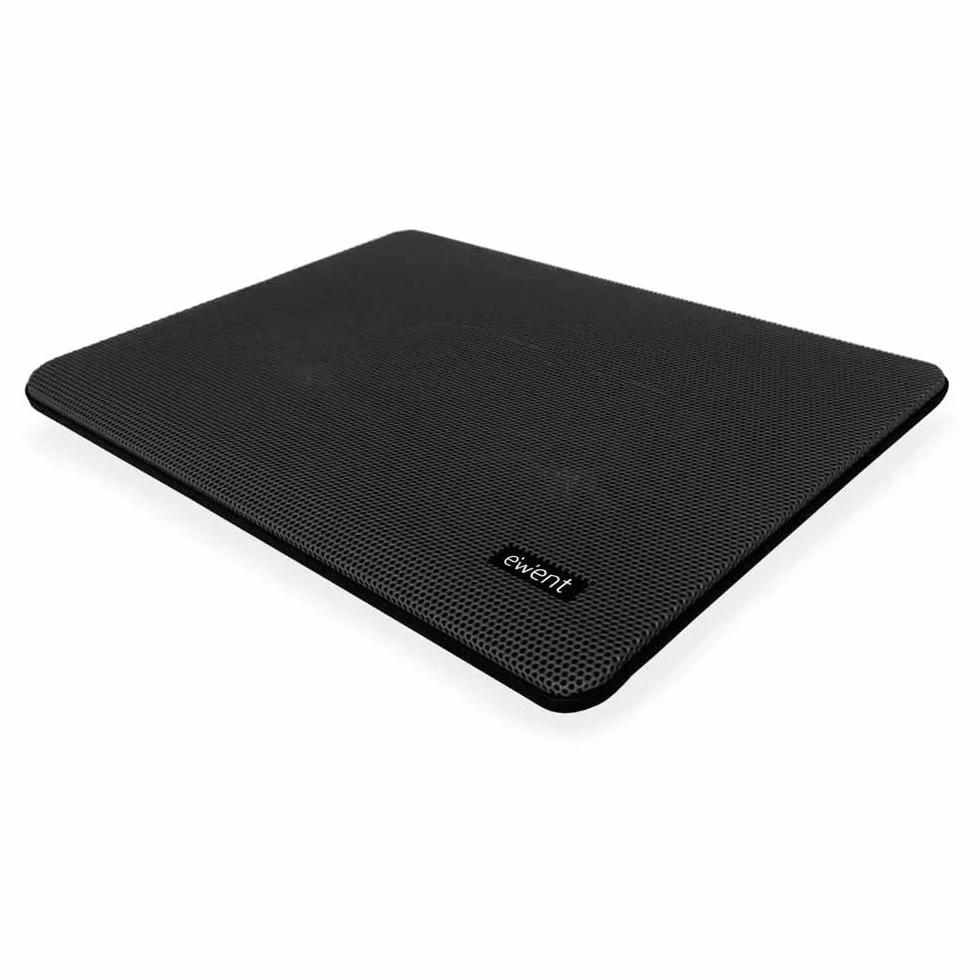 EWENT EW1256 Support pour ordinateur portable 17" avec système de refroidissement noir