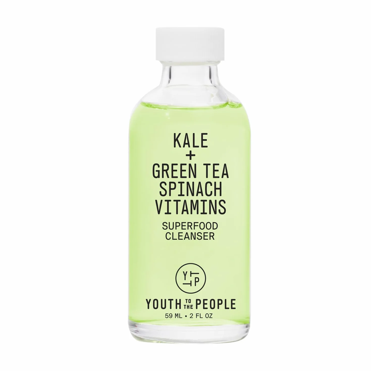 Youth To The People Superfood Cleanser Nettoyant Visage Enrichi en Chou Kale Thé Vert Épinards pH Équilibré 59 ml