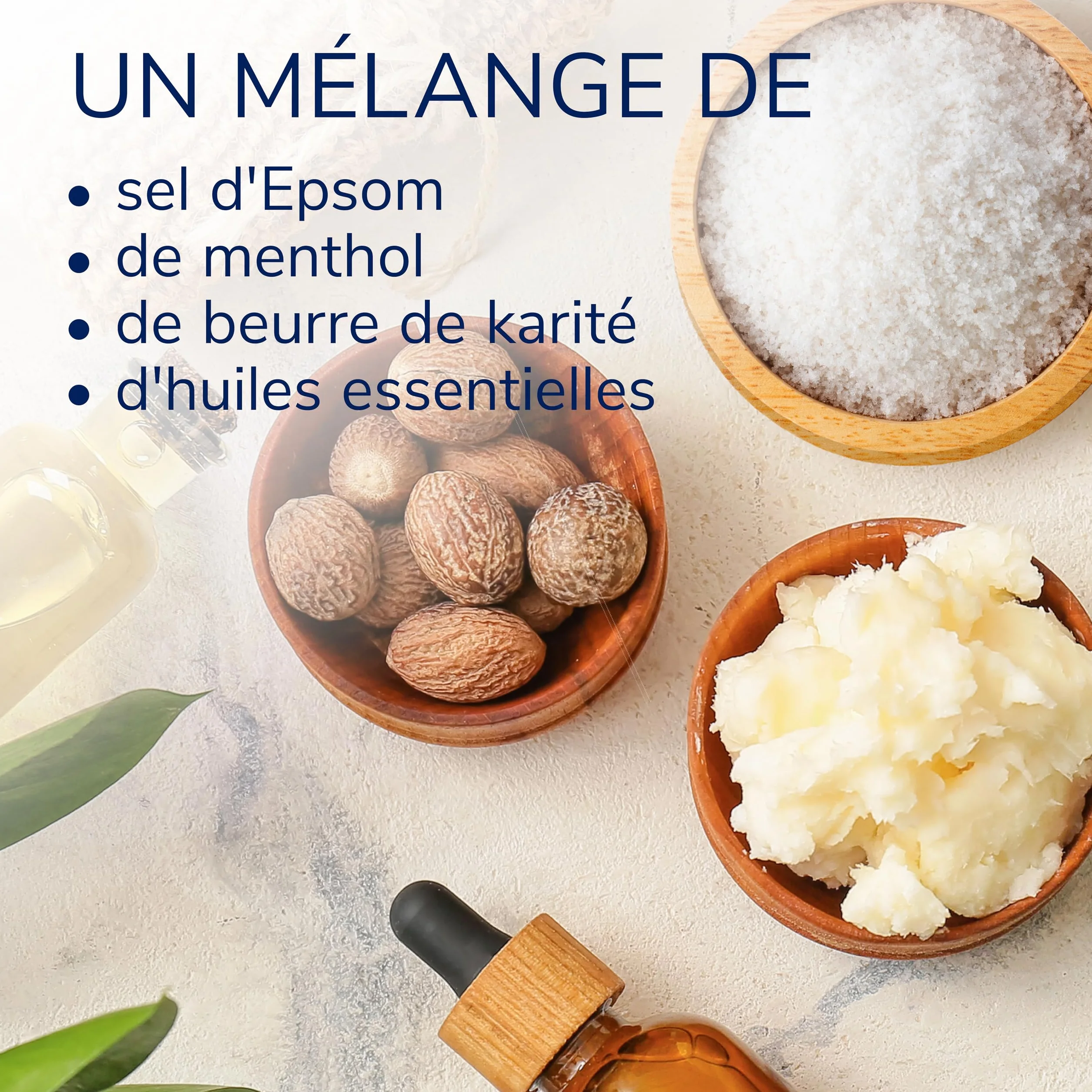 Dr. Scholl's Masque Pieds Apaisant Revitalisant Chaussettes Hydratantes Sels d'Epsom Menthol Beurre de Karité Lavande