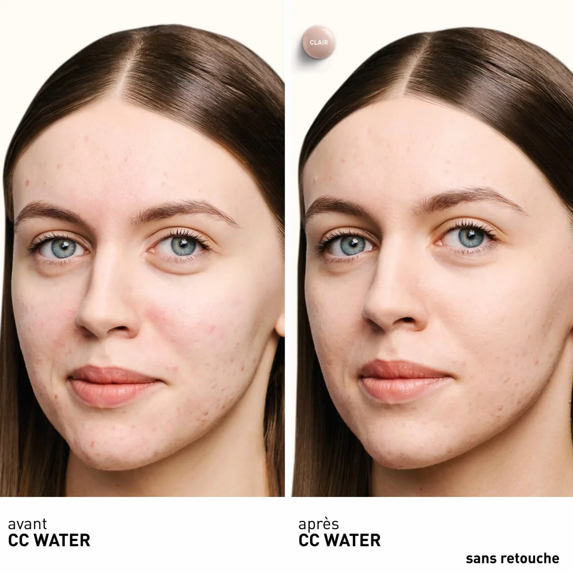 Erborian CC Water Crème Teintée Centella Asiatica Acide Hyaluronique Soin Visage Perfecteur Peau Gel Ultra Légère Fraîche