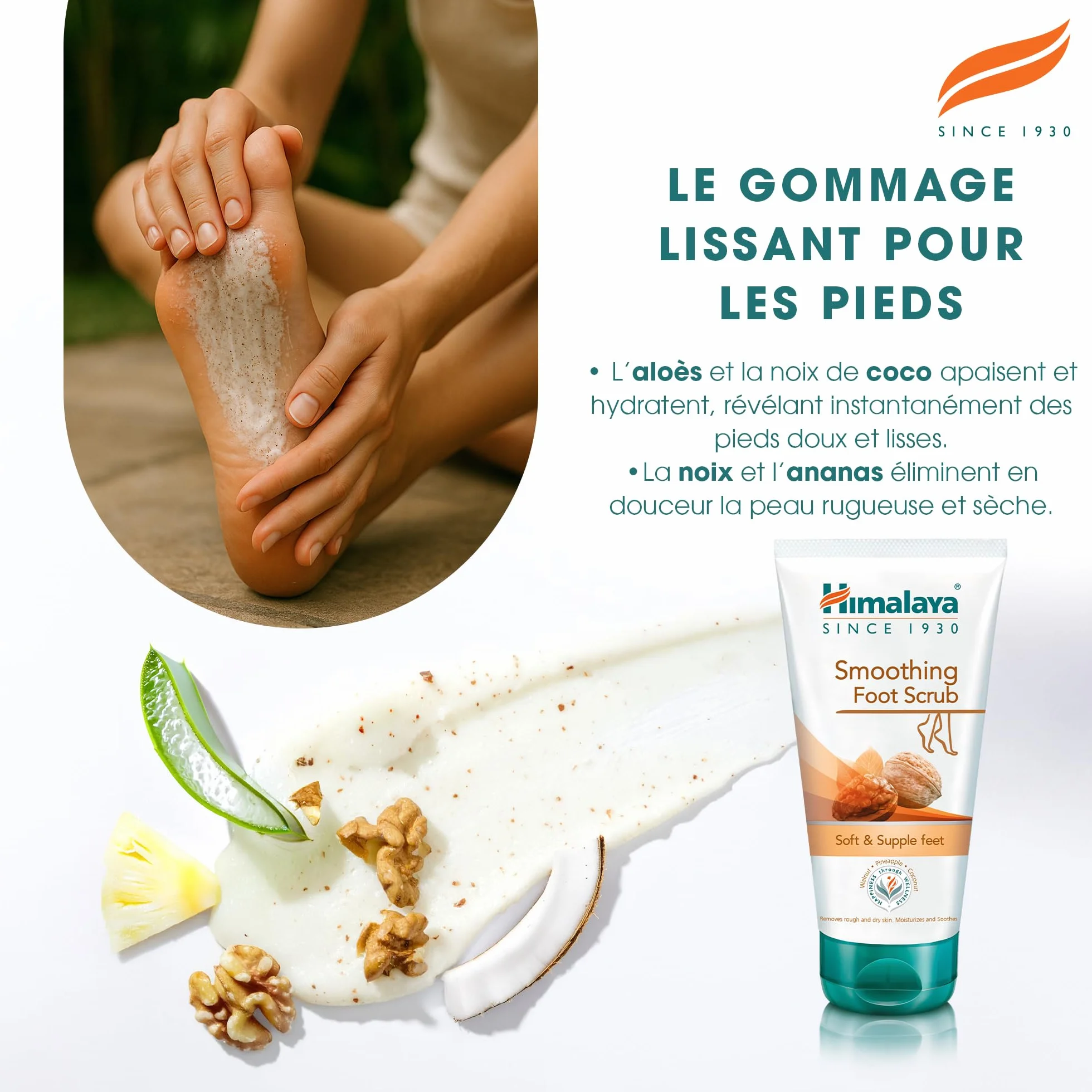 Himalaya Gommage pour Les Pieds 150 g 1 Unité