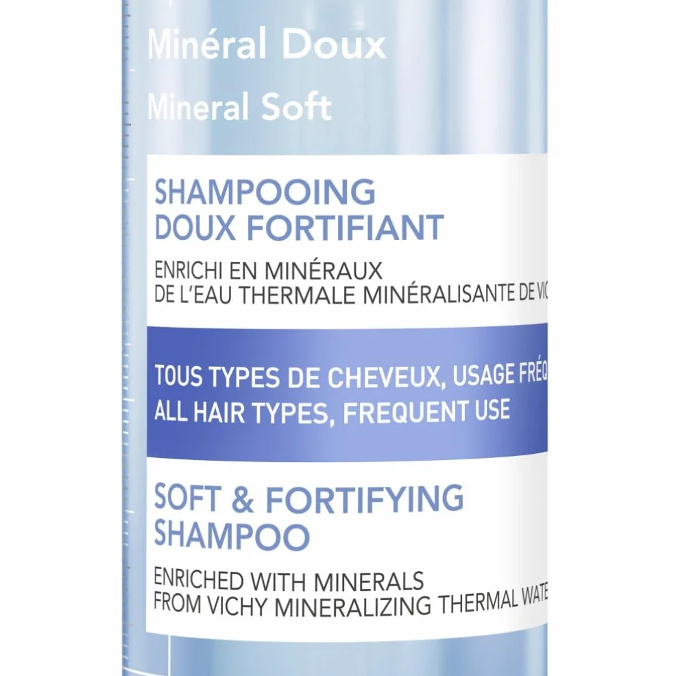 Vichy Dercos Minéral Doux Shampooing Doux Fortifiant 400ml