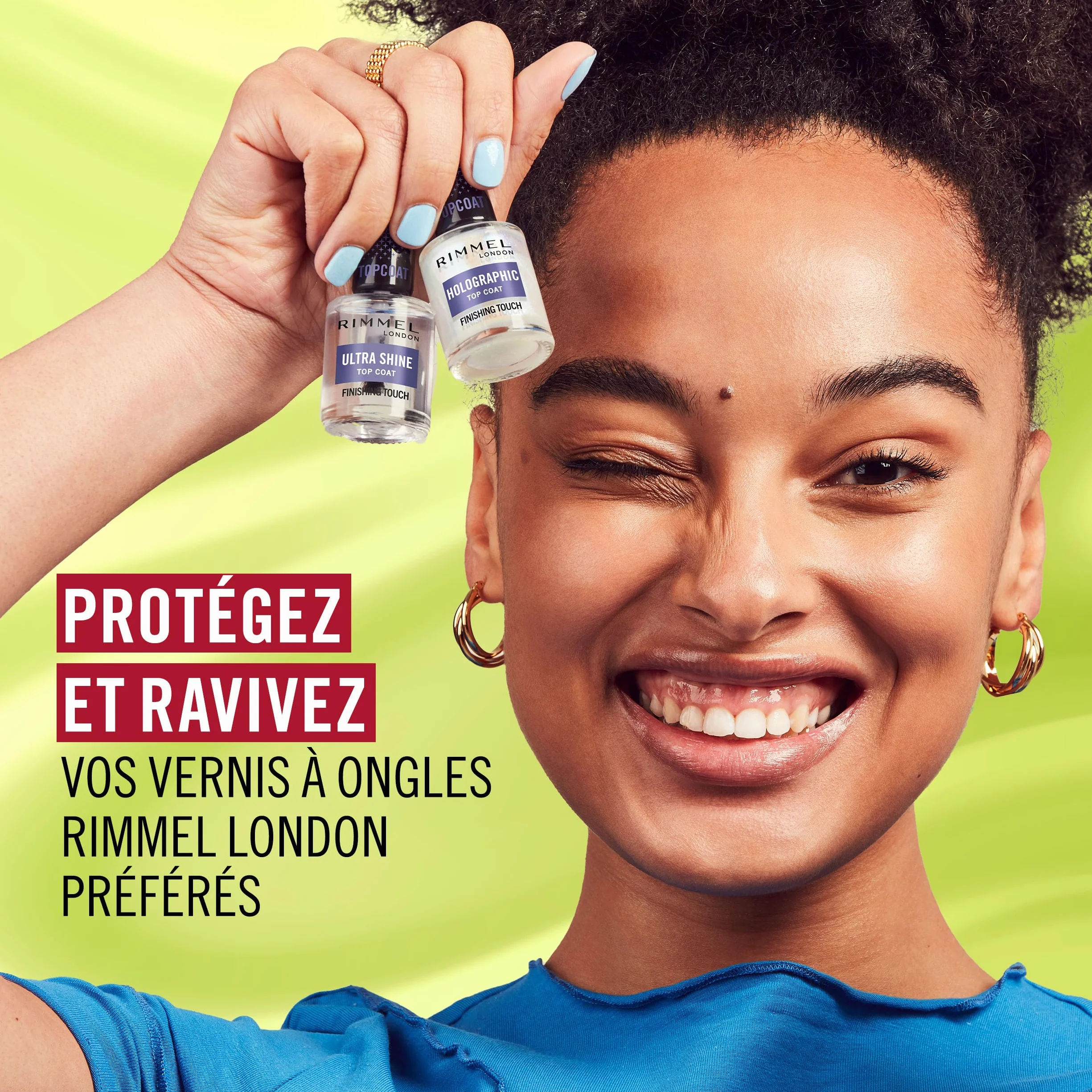Rimmel London Ultra Shine Vernis top coat effet ultra-brillant 12 ml