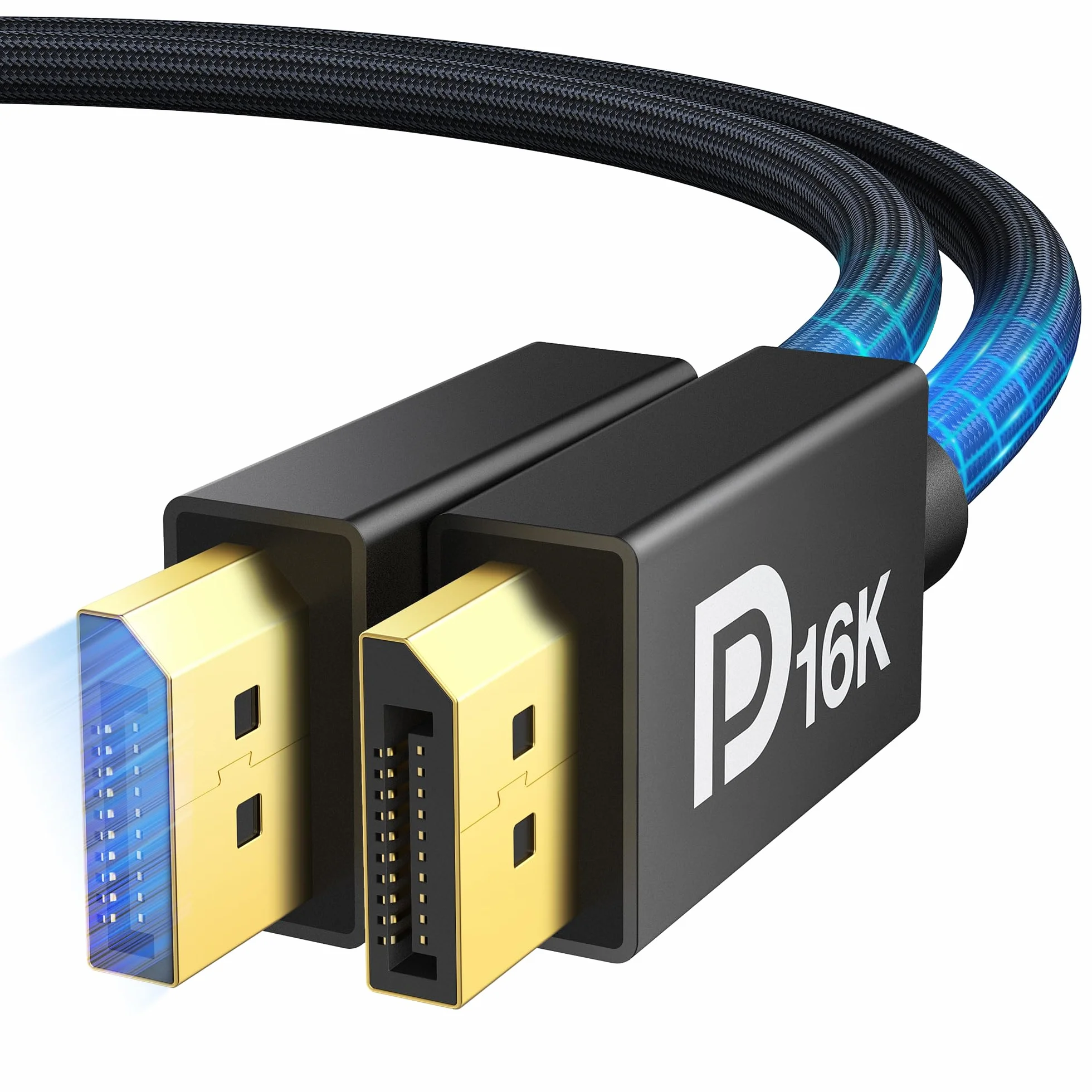 IVANKY Câble DisplayPort 2.1 80Gbps 16K 2M UHBR20