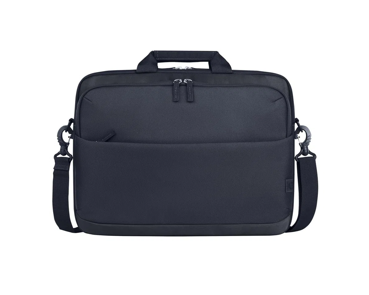 HP Everyday Sac pour ordinateur portable de 16", fabriqué en polyester recyclé 600D, 13L, compartiment rembourré, résistant à l'eau, bandoulière amovible, gris