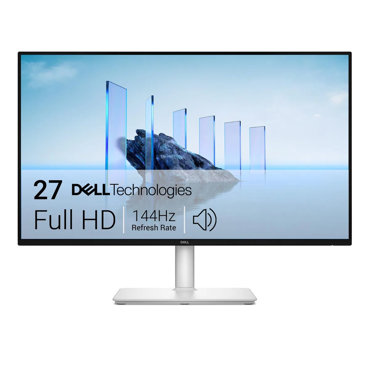 Dell 27 Plus Moniteur S2725HSM, FHD, Dalle IPS, 144Hz, Eye Comfort, Blanc