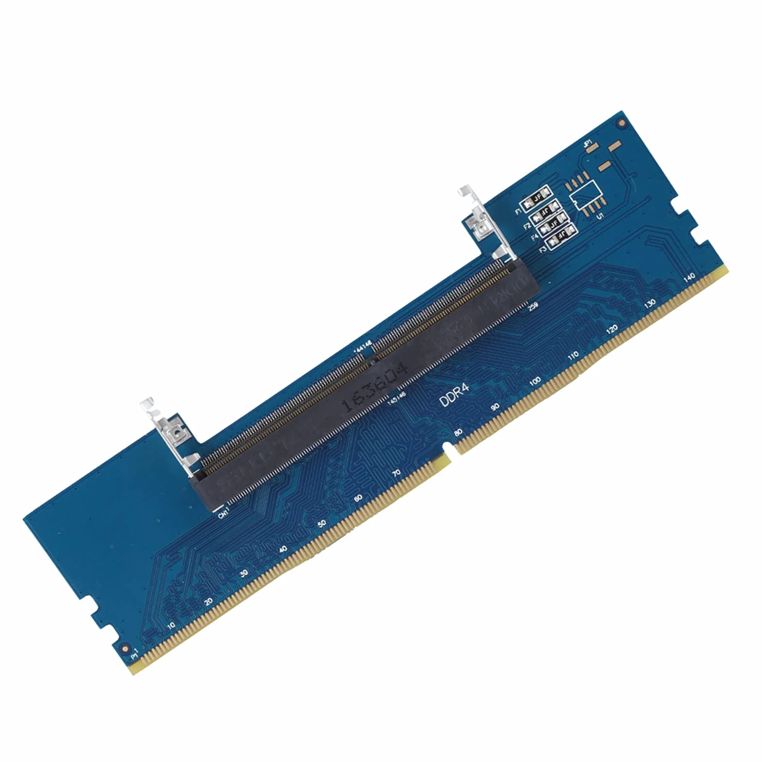 Carte Adaptateur So-DIMM vers DIMM DDR4 Ordinateur Bureau Ordinateur Portable Module Mémoire RAM