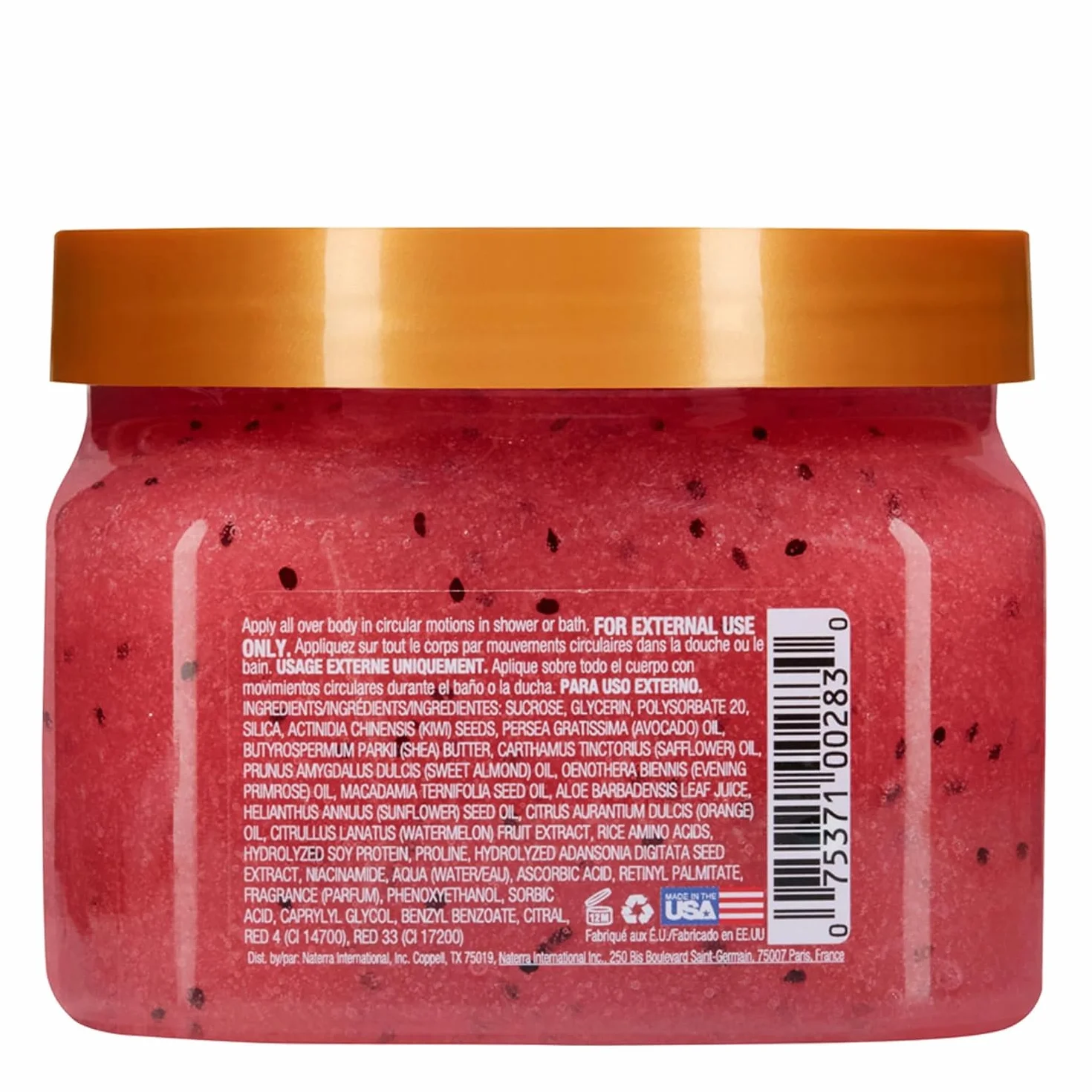 TREE HUT Watermelon Shea Sugar Scrub Exfoliante Corporal de Azúcar Natural 510 gramos