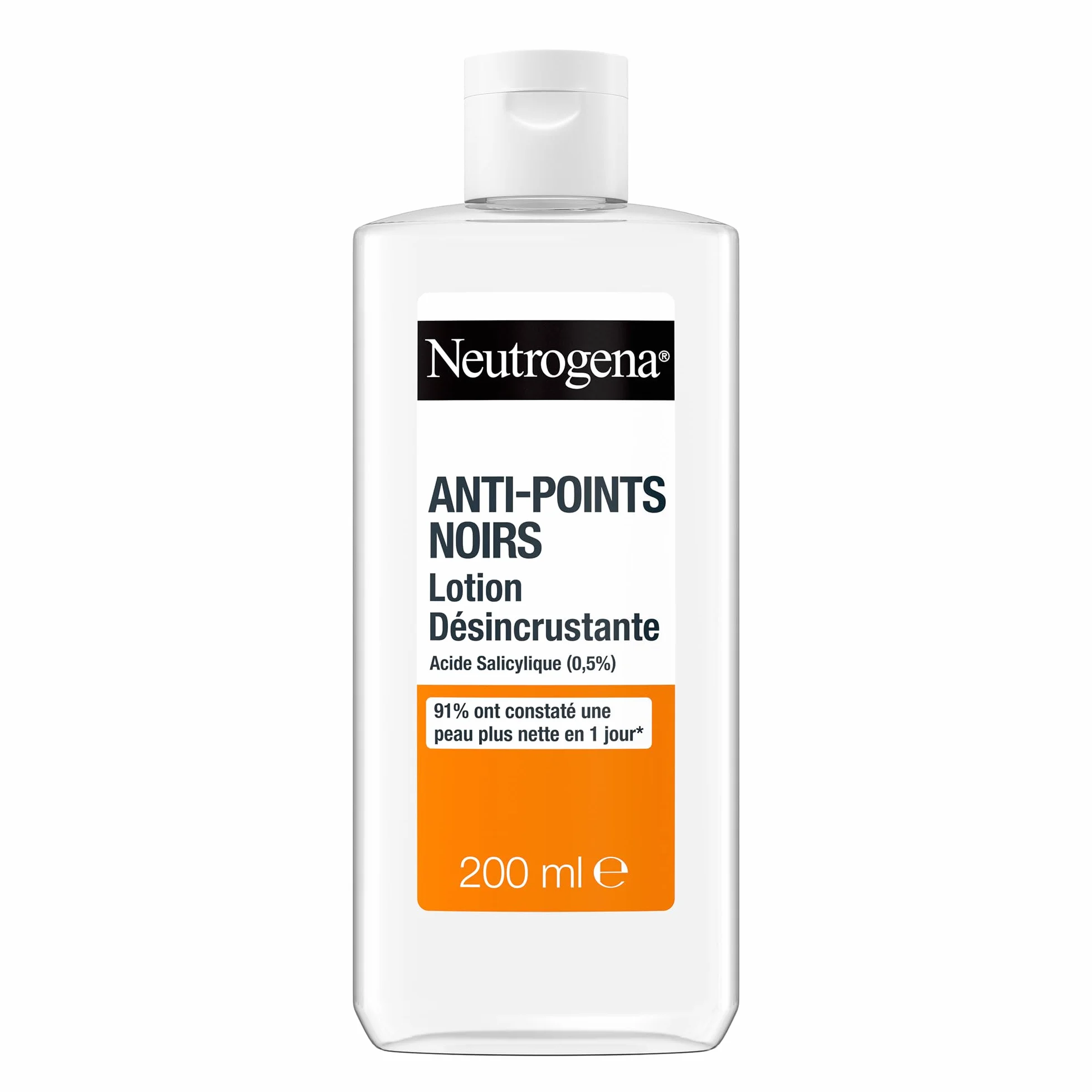Neutrogena Lotion Désincrustante Anti-Points Noirs 200 ml Acide Salicylique 0,5%