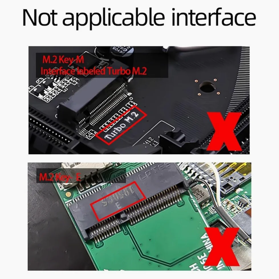 WiFi 6E Mini PCI-E AX210HMW Wireless Network Card Bluetooth 5.3 Adapter for Desktop Laptop, Tri-Band 2.4/5/6GHz AX WiFi
