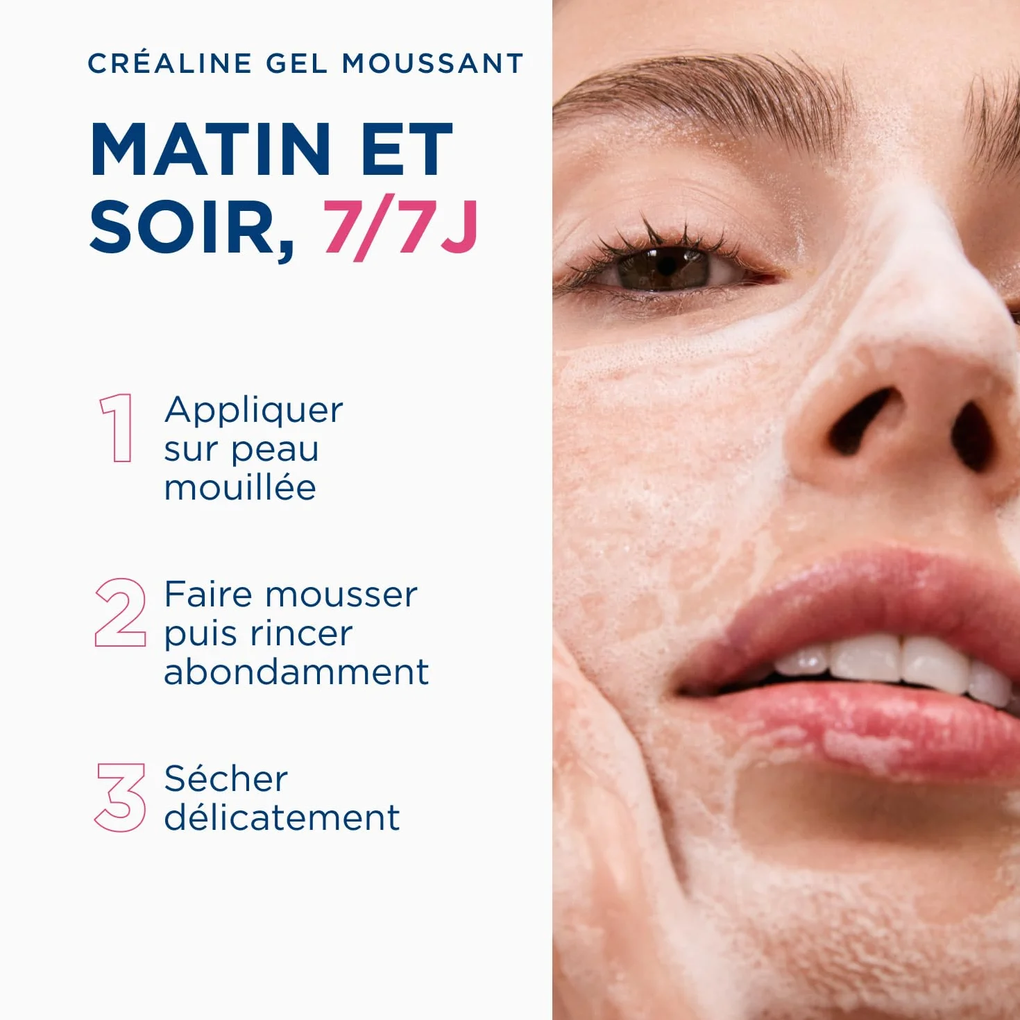 BIODERMA Sensibio Gel Moussant Micellaire 500 ml - Nettoyant apaisant pour peaux sensibles