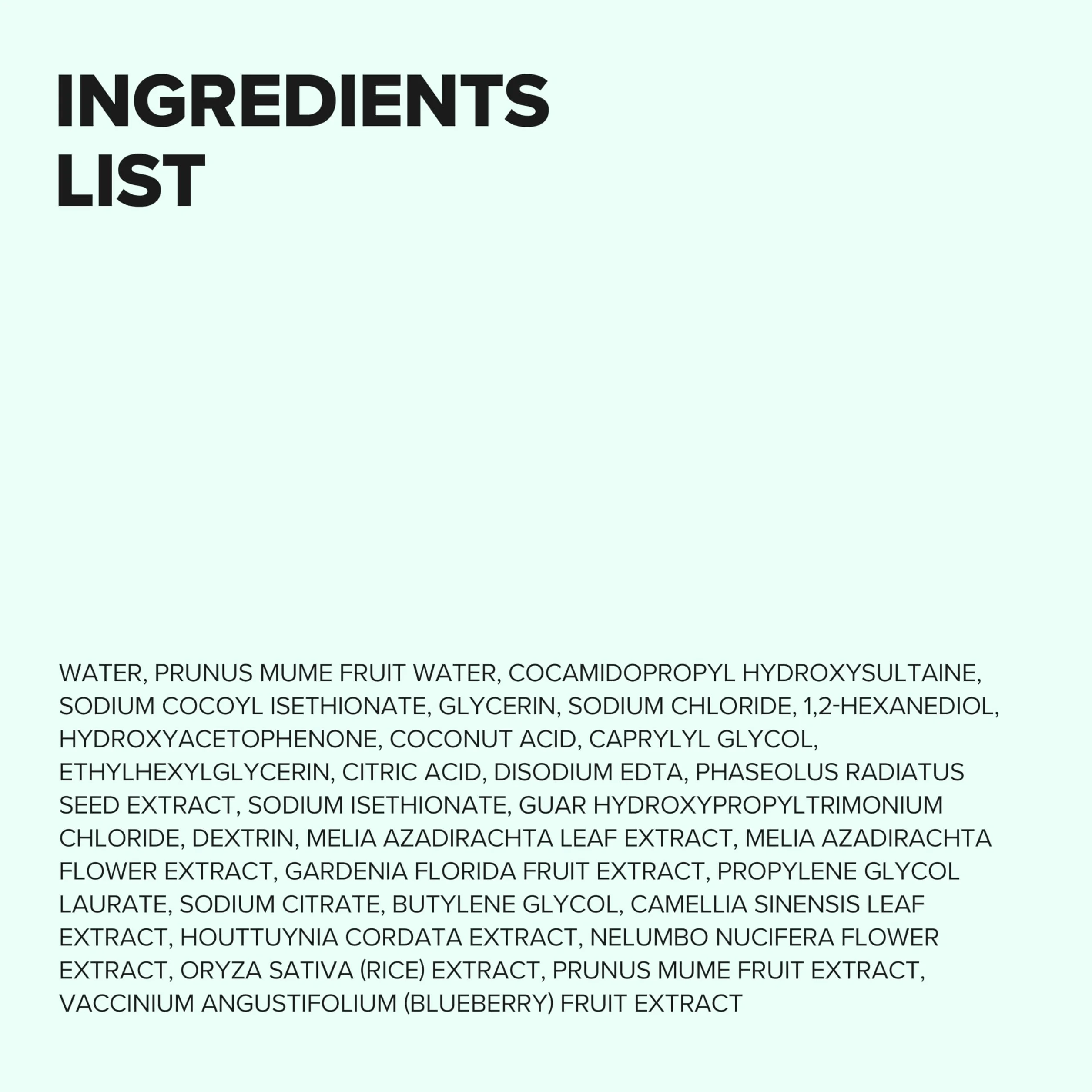 Beauty of Joseon Nettoyant rafraîchissant à la prune verte 100 ml