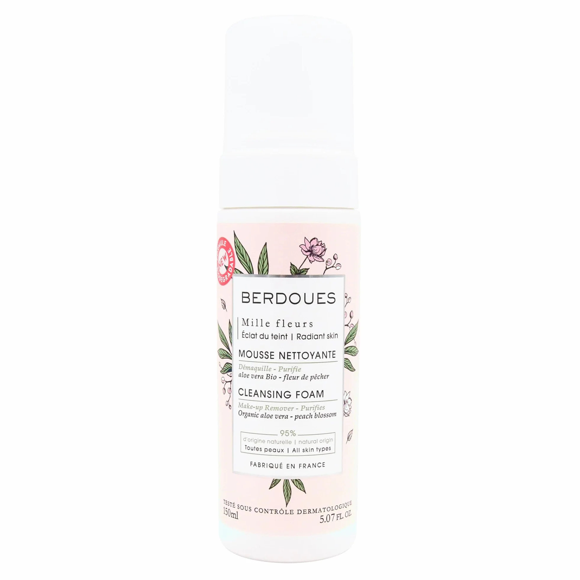 Berdoues Mille Fleurs Espuma Limpiadora Desmaquillante 150 Ml