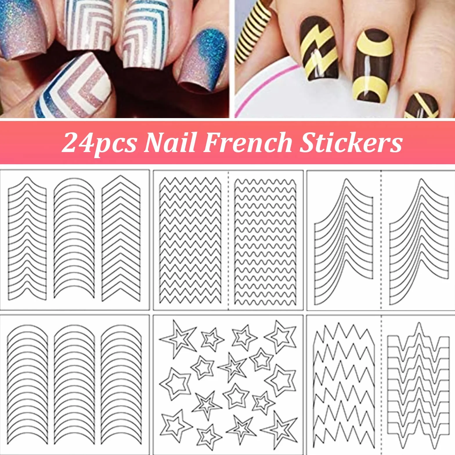 JOYBOY Kit de Nail Art 107pcs, Pinceau à Ongles avec 15 Peintures, Strass et Papier d'Aluminium