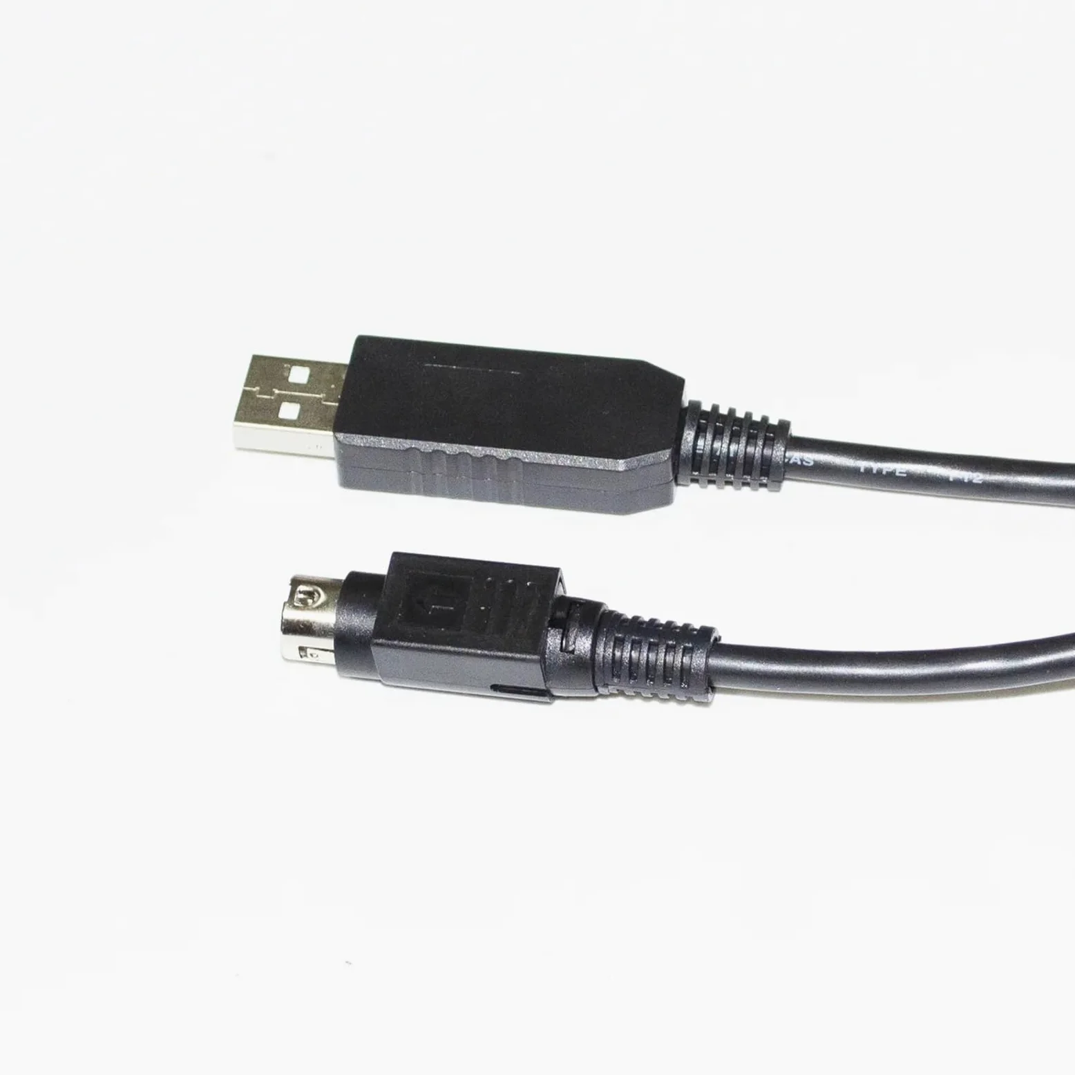 Câble de Communication série RS232 avec connecteur USB vers DIN 8 Broches mâle TCP6180 for détecteur série GP-X(5 Metre)