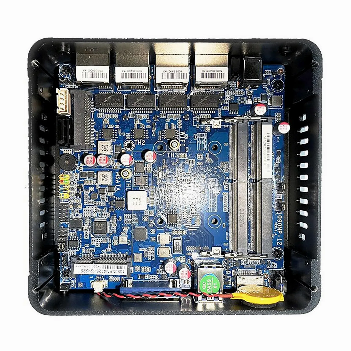 Micro Firewall Appliance, Mini PC, PFSense, Mikrotik, OPNsense, VPN, Router PC, Celeron N2940, RS34, 4 x I210 1GbE LAN, VGA, HDMI, SIM Slot, 4G RAM, 128G SSD