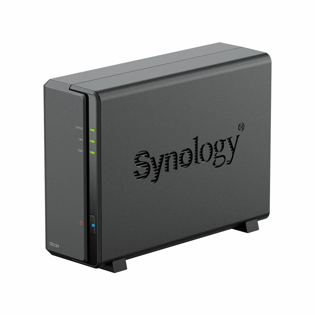 DS124 Boîtier NAS 1 DD 3.5p/2.5p 1.7GHz QuadCore 1Go LAN 1GbE USB3.2