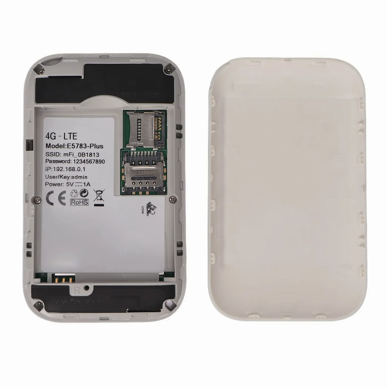 JTLB Routeurs WiFi de Poche 5G, Emplacement pour Carte SIM Plug and Play 300Mbps 5G USB WiFi Portable pour Les Entreprises à Domicile en Europe