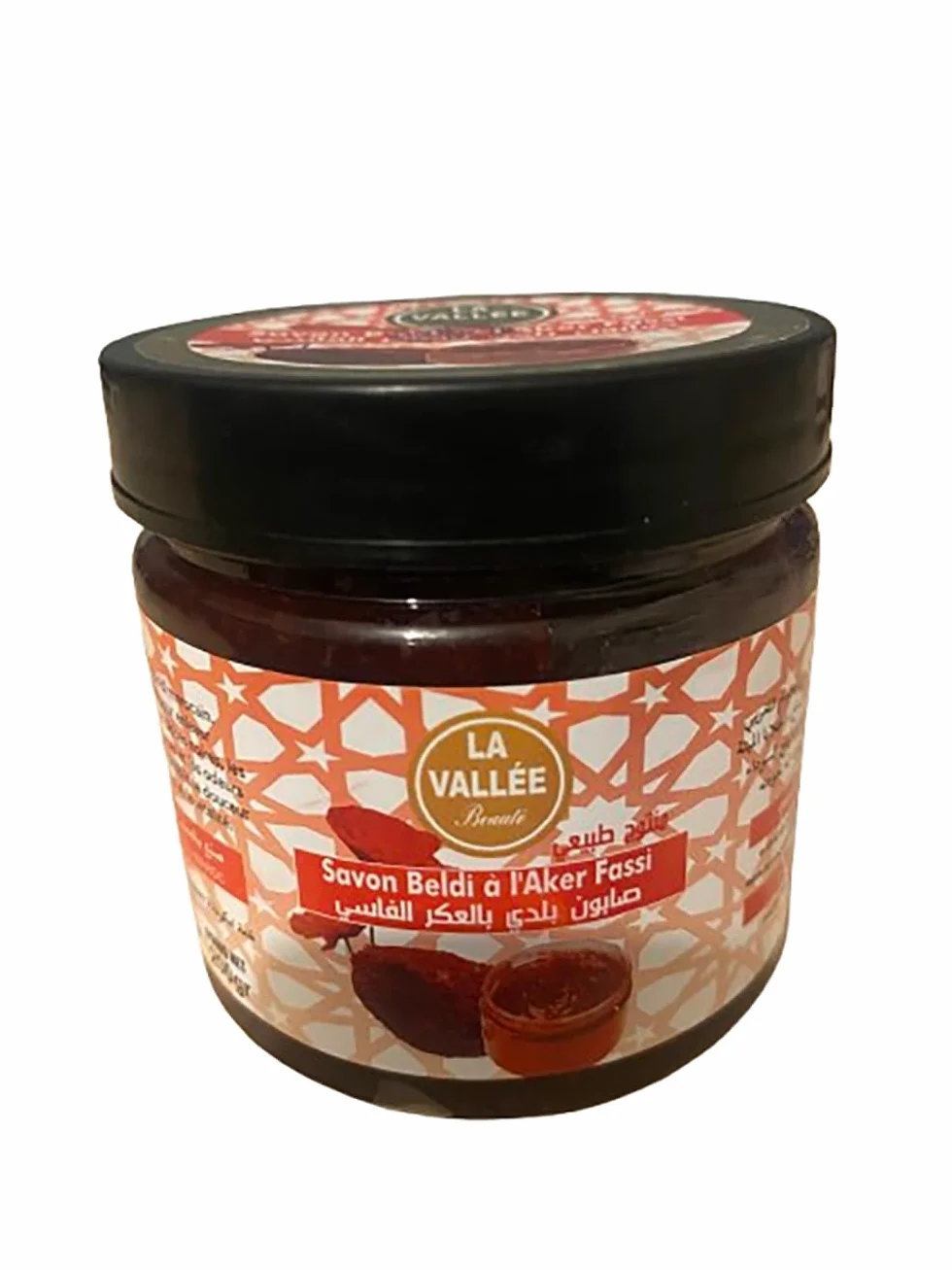 Savon Noir Beldi Naturel à l'Aker Fassi Gommage Exfoliant Corps et Visage