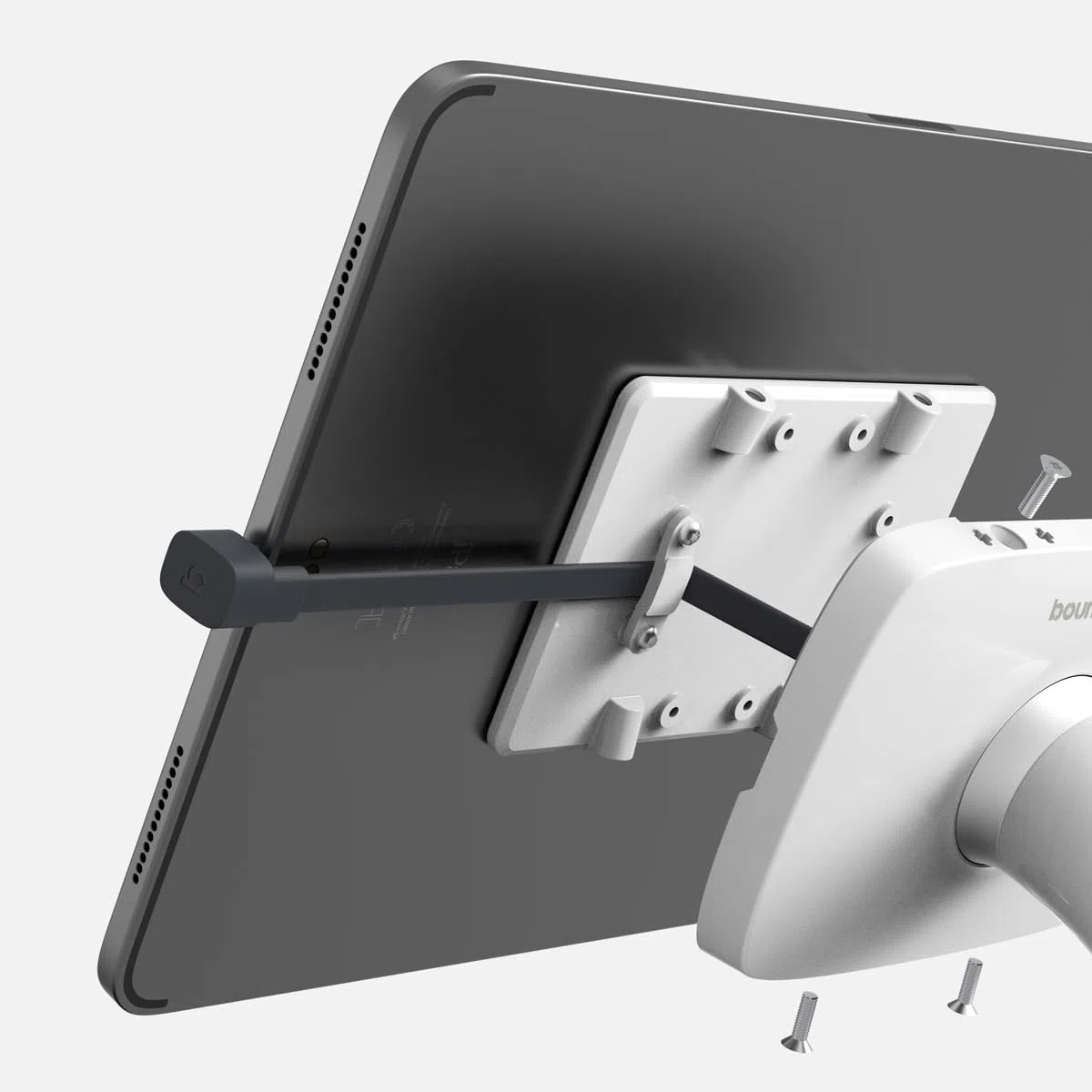 Bouncepad Core Desk – Support de Tablette antivol Compatible avec iPad et Autres tablettes (Noir)