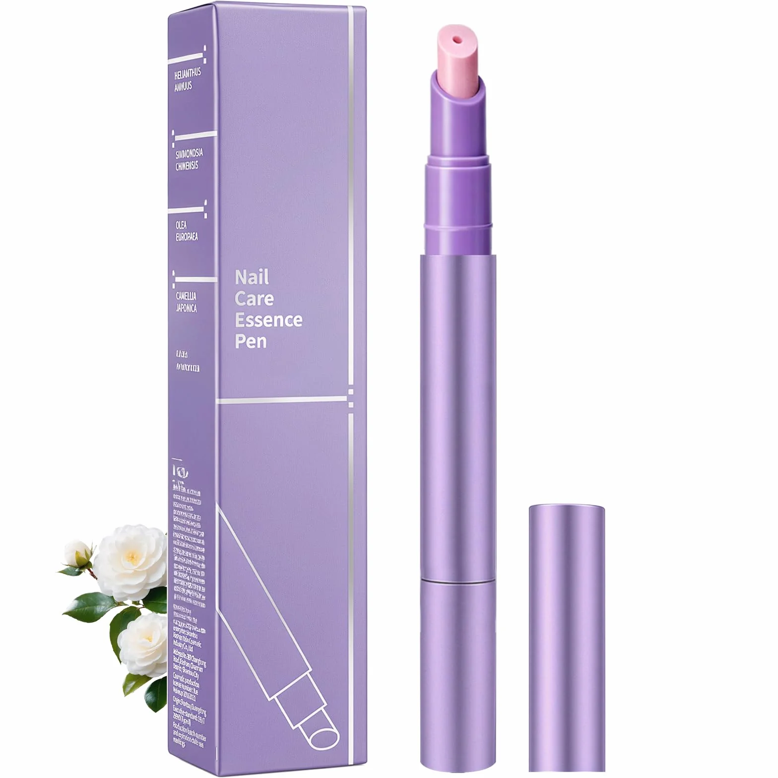 LOPHE Stylo Huile Cuticules 3 en 1, Soin des Ongles avec Pointe en Céramique, 2.5 ml