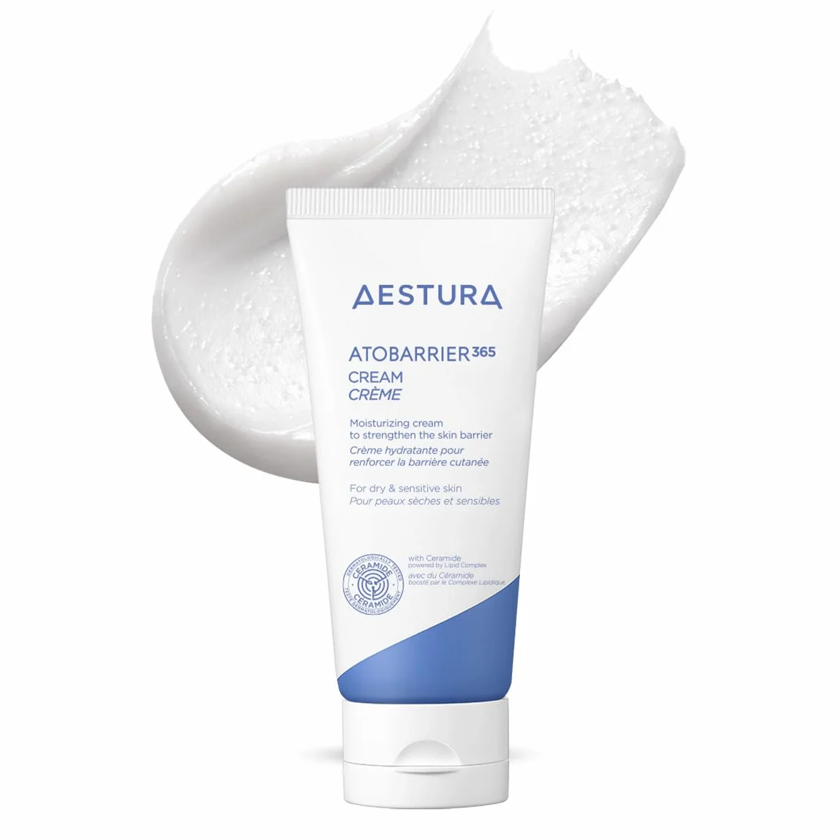 AESTURA ATOBARRIER365 CREME Hydratant 80mL Céramide Peaux Sèches Sensibles