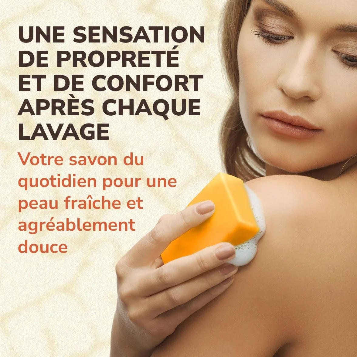 Savon Curcuma Visage Éclaircissant Hydratant Vit. C Rétinol Ac. Hyaluronique Beurre de Karité Huile Olive Vit. E 100g x 2
